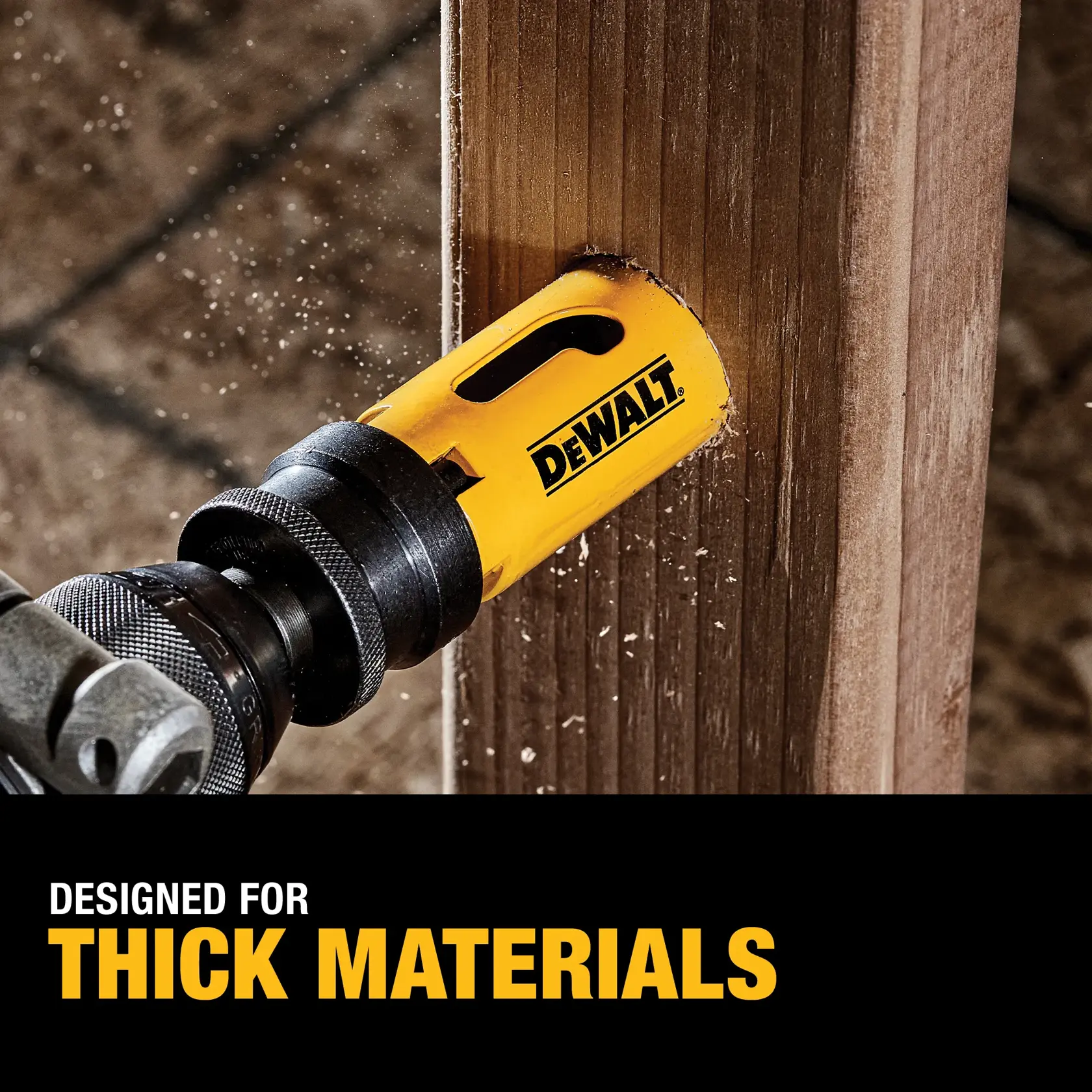 DEWALT® 9-Piece Plumber's Bi-Metal Hole Saw Kit