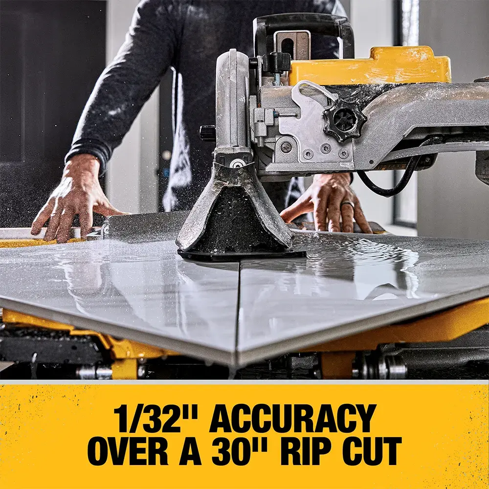 DEWALT® 10-in. High Capacity Wet Tile Saw
