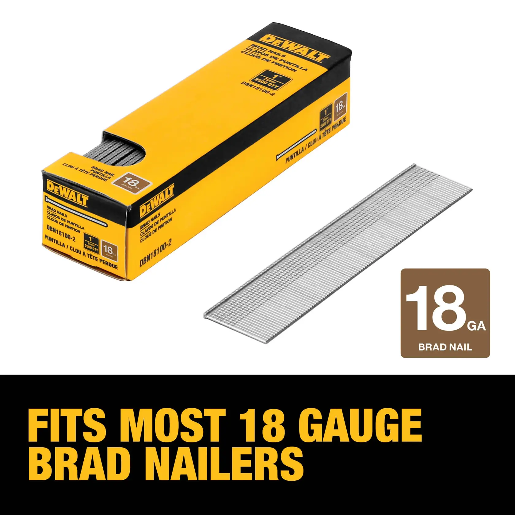 Fits most 18 gauge brad Nailers graphic