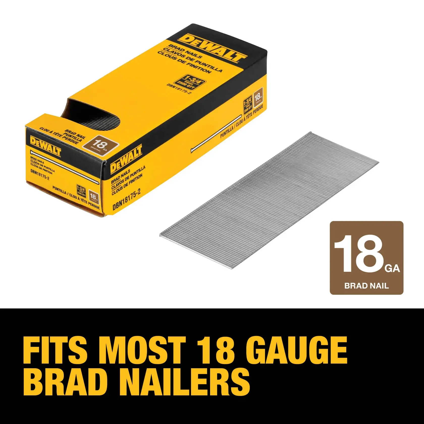 Fits most 18 gauge brad Nailers graphic