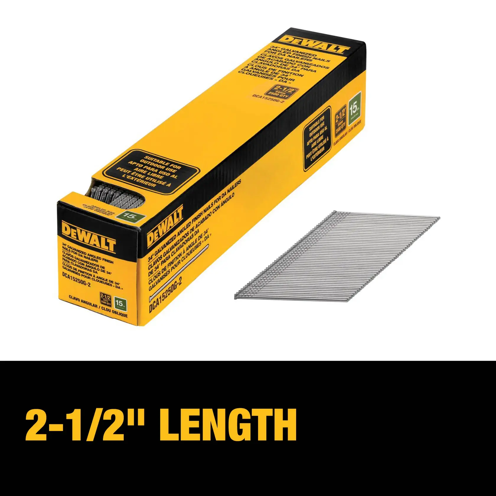 2-1/2“ Length graphic