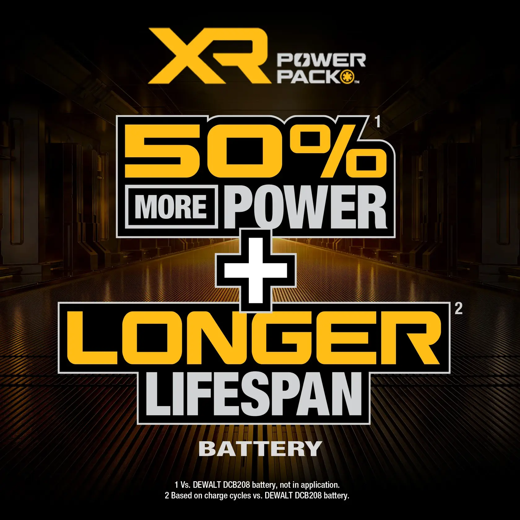 XR POWERPACK™ hero product claims carousel graphic