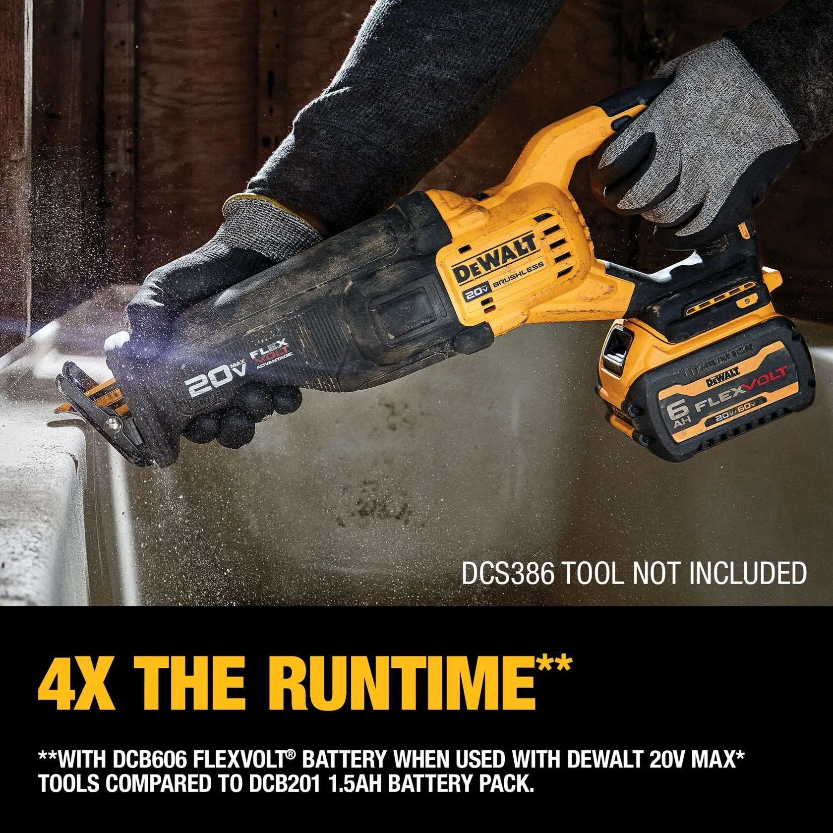 DEWALT® 20V MAX*/60V MAX* FLEXVOLT® 6Ah Battery