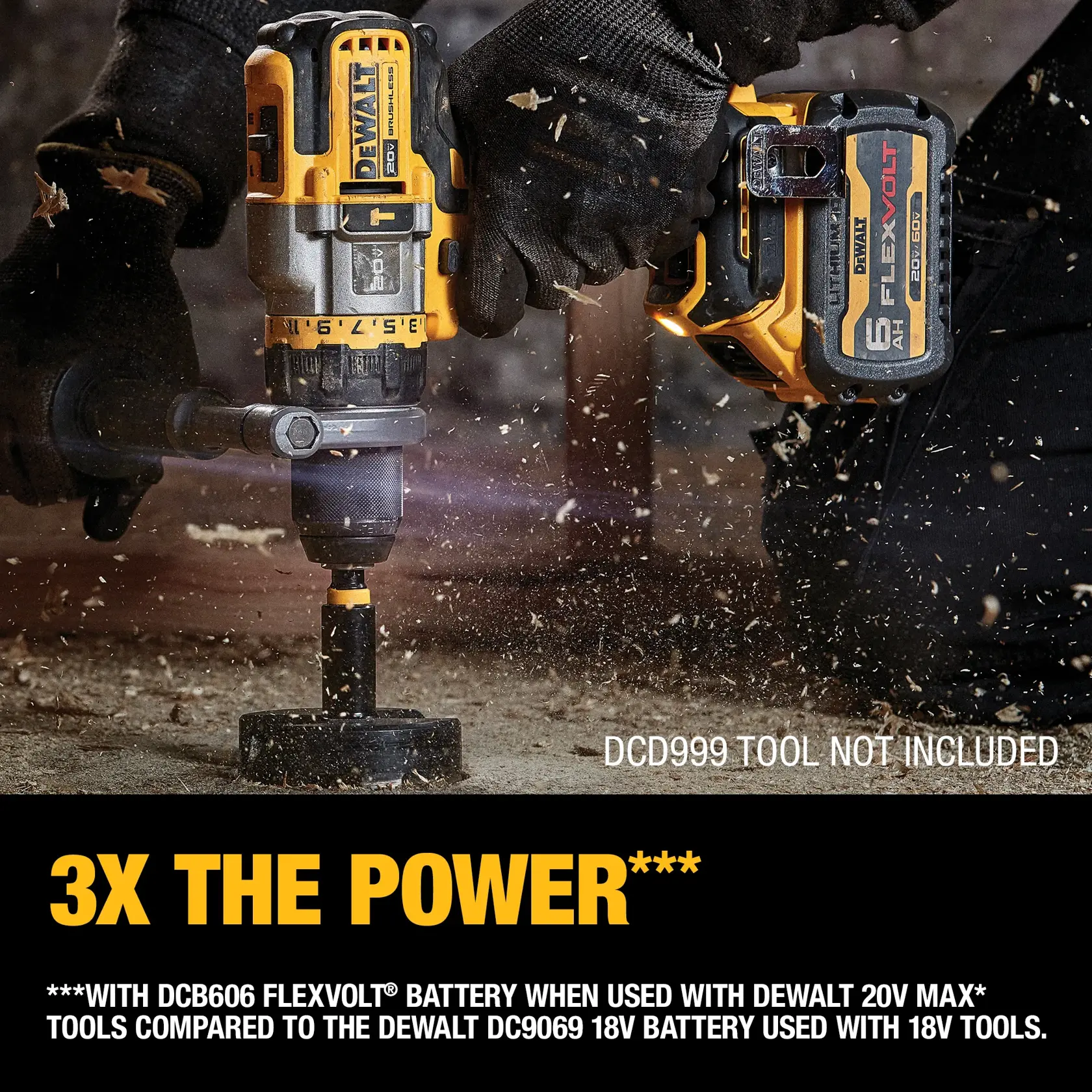 DEWALT® 20V MAX*/60V MAX* FLEXVOLT® 6Ah Battery