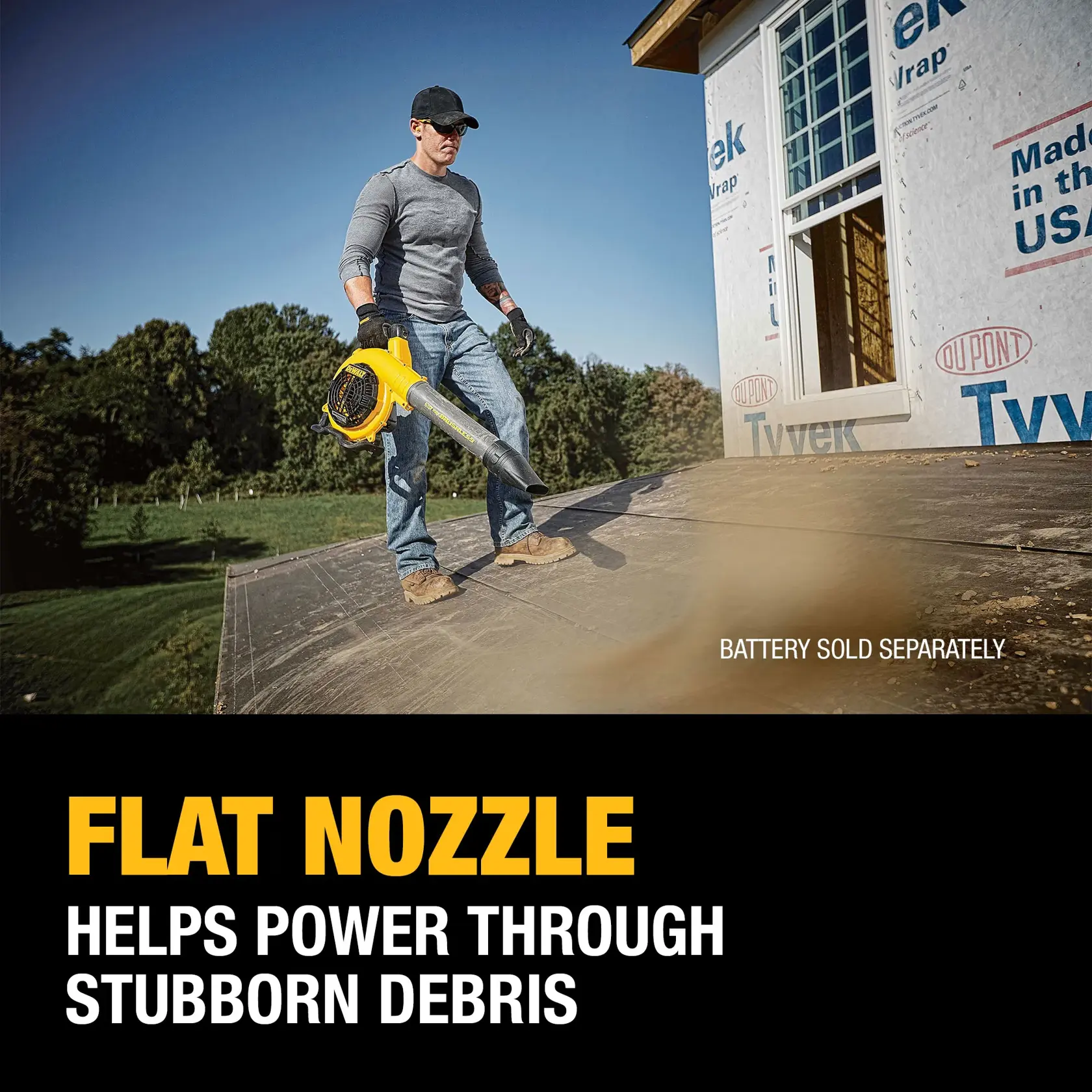 DEWALT® FLEXVOLT 60V MAX* Brushless Cordless Handheld Leaf Blower (Tool Only)