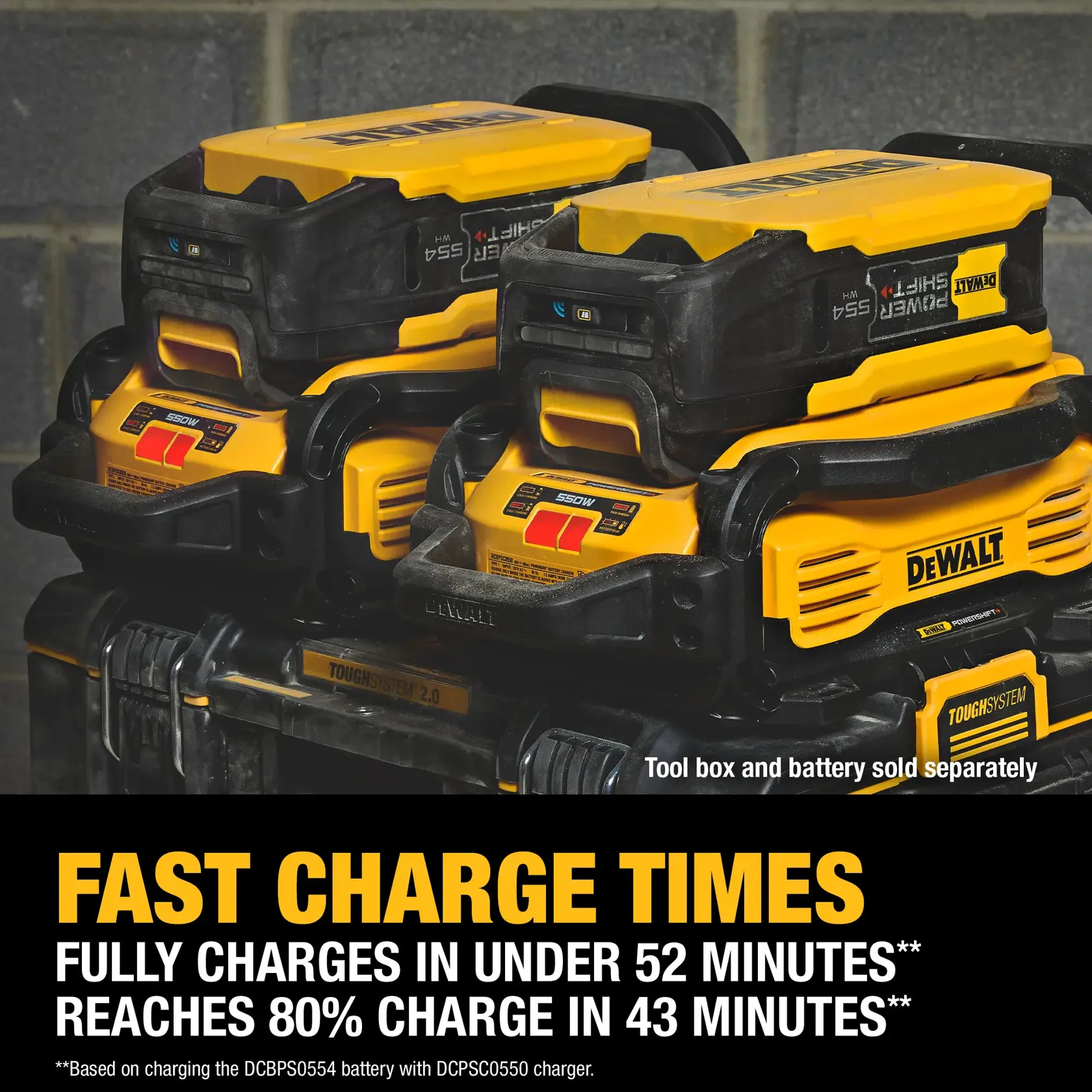 Powershift Carousel graphic fast charge time