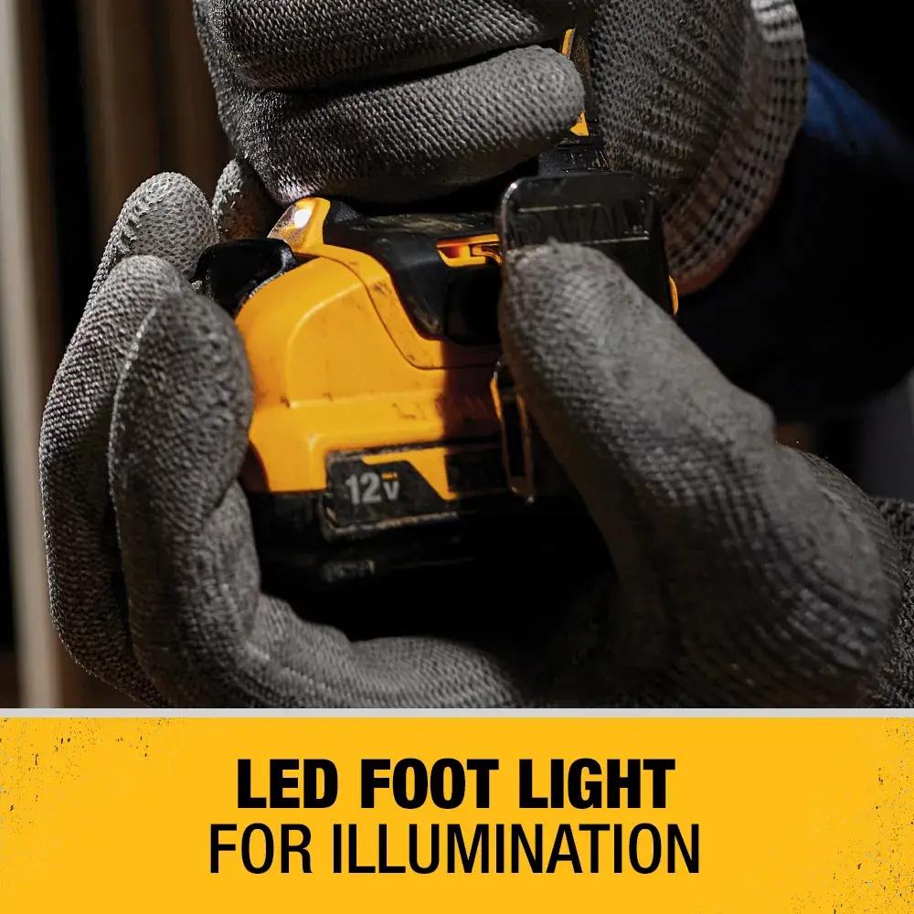 DEWALT® 12V MAX* XTREME Cordless Brushless 3/8 in Drill Driver Kit (2) Lithium Ion Batteries with Charger