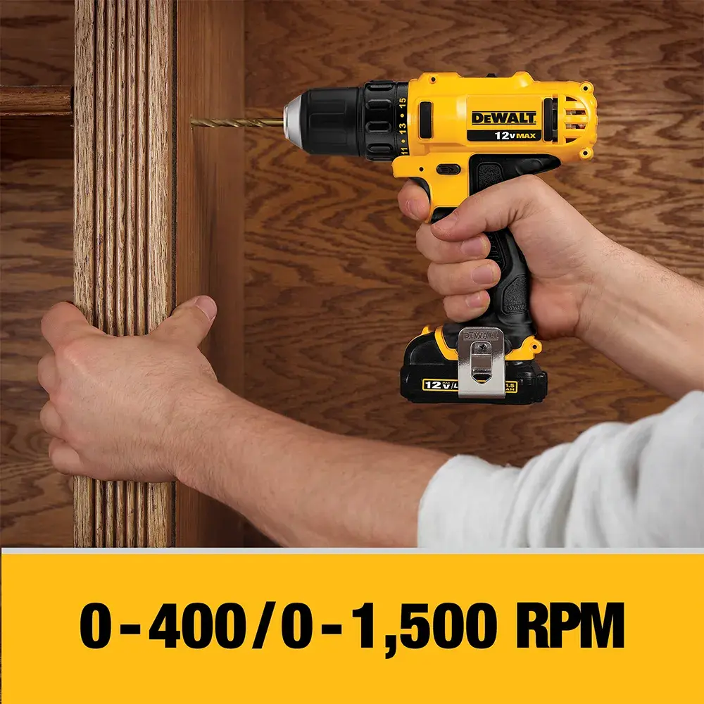 DEWALT® 12V MAX* 3/8-in. Drill/Driver Kit