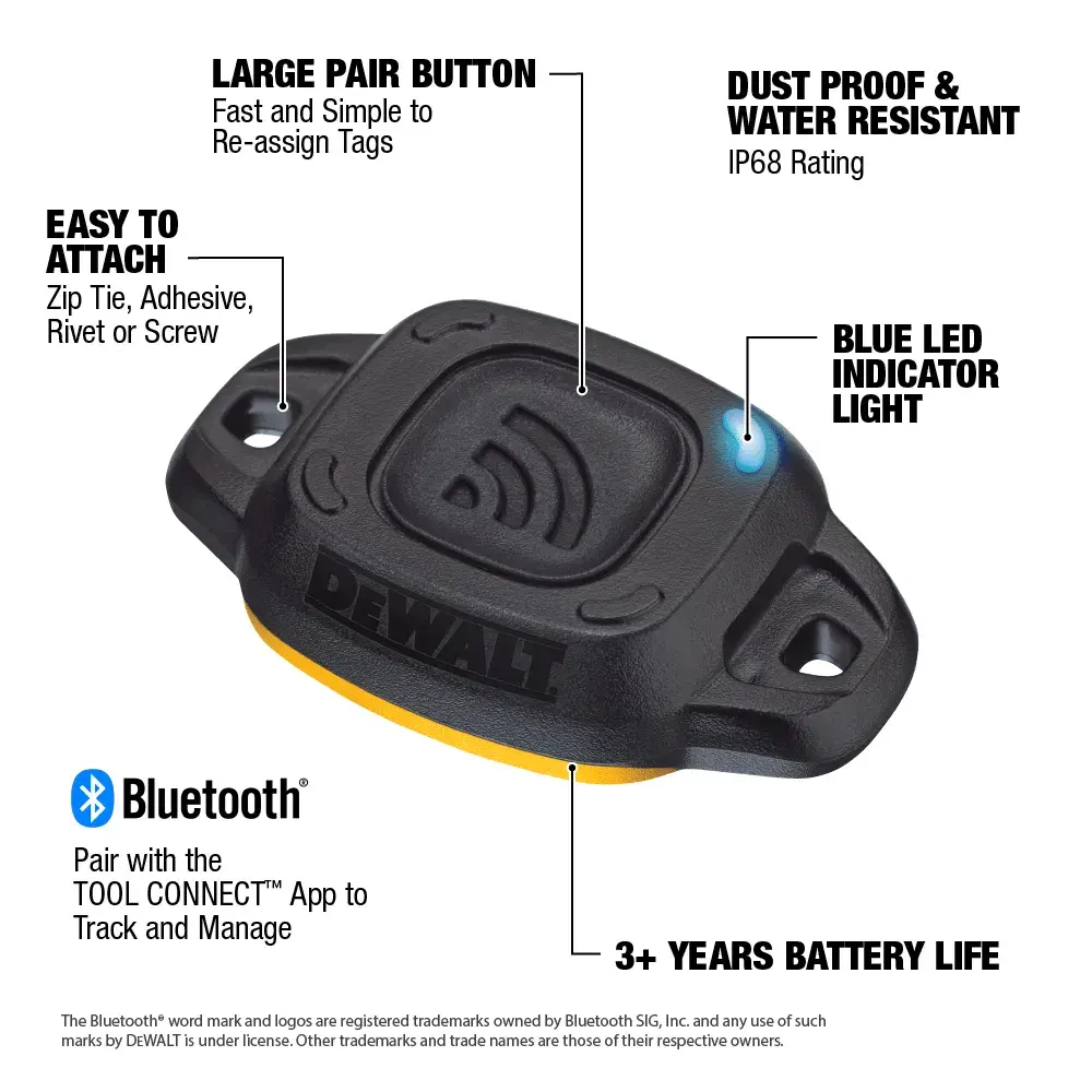 DEWALT® Tool Connect™ Tag (Single)