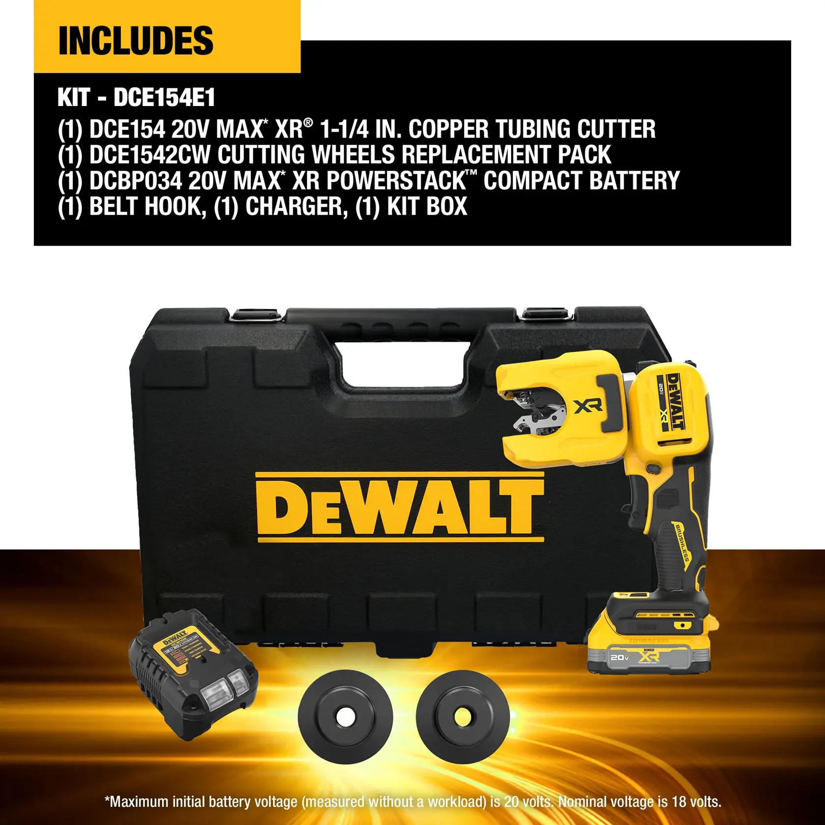 Carousel graphic for 1-1/4“ Copper Tubbing Cutter Kit showing what is included. 