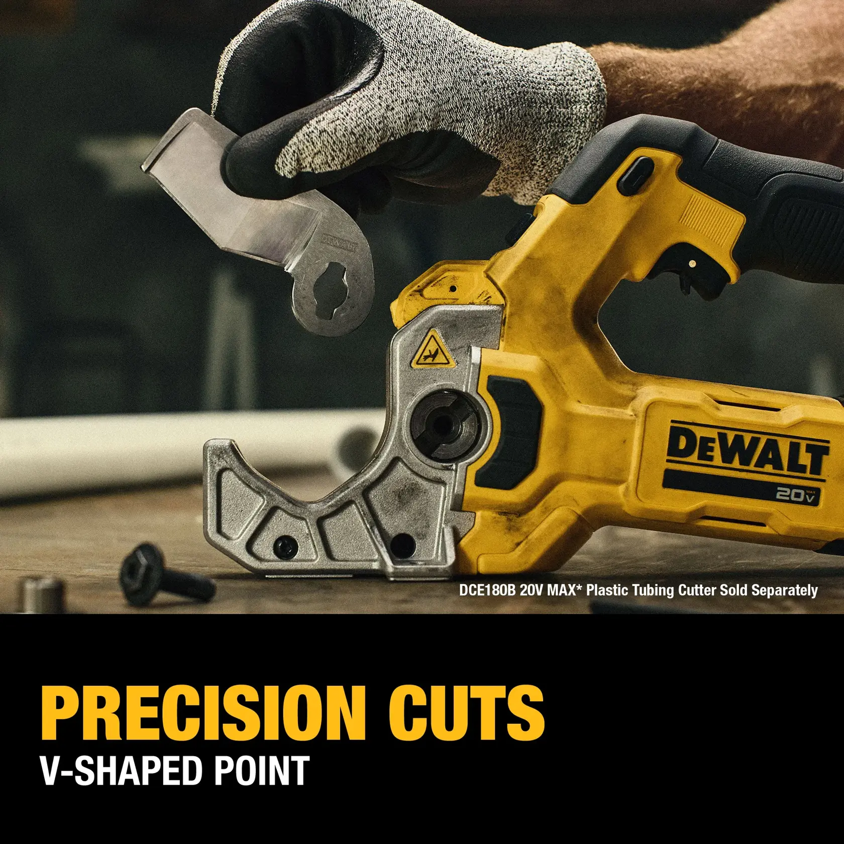 DeWalt DCE1801 Plastic Tubing Cutter Replacement Blades F+B