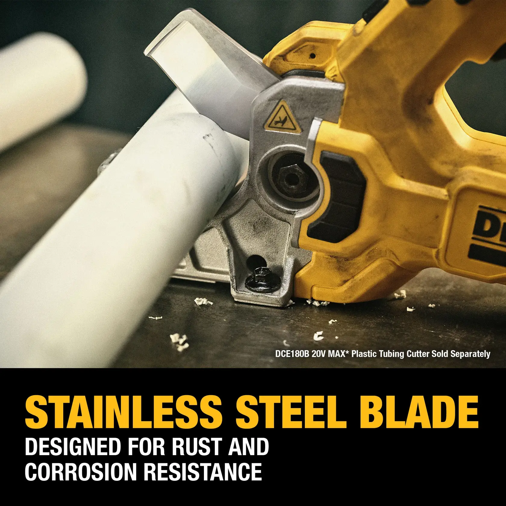 DeWalt DCE1801 Plastic Tubing Cutter Replacement Blades F+B