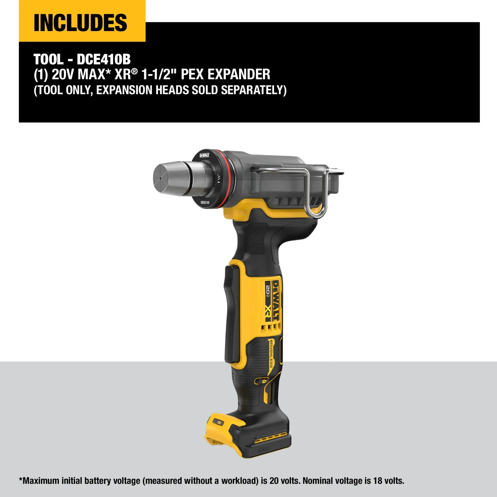 Carousel graphic of DEWALT 1-1/2“ Pex Expander