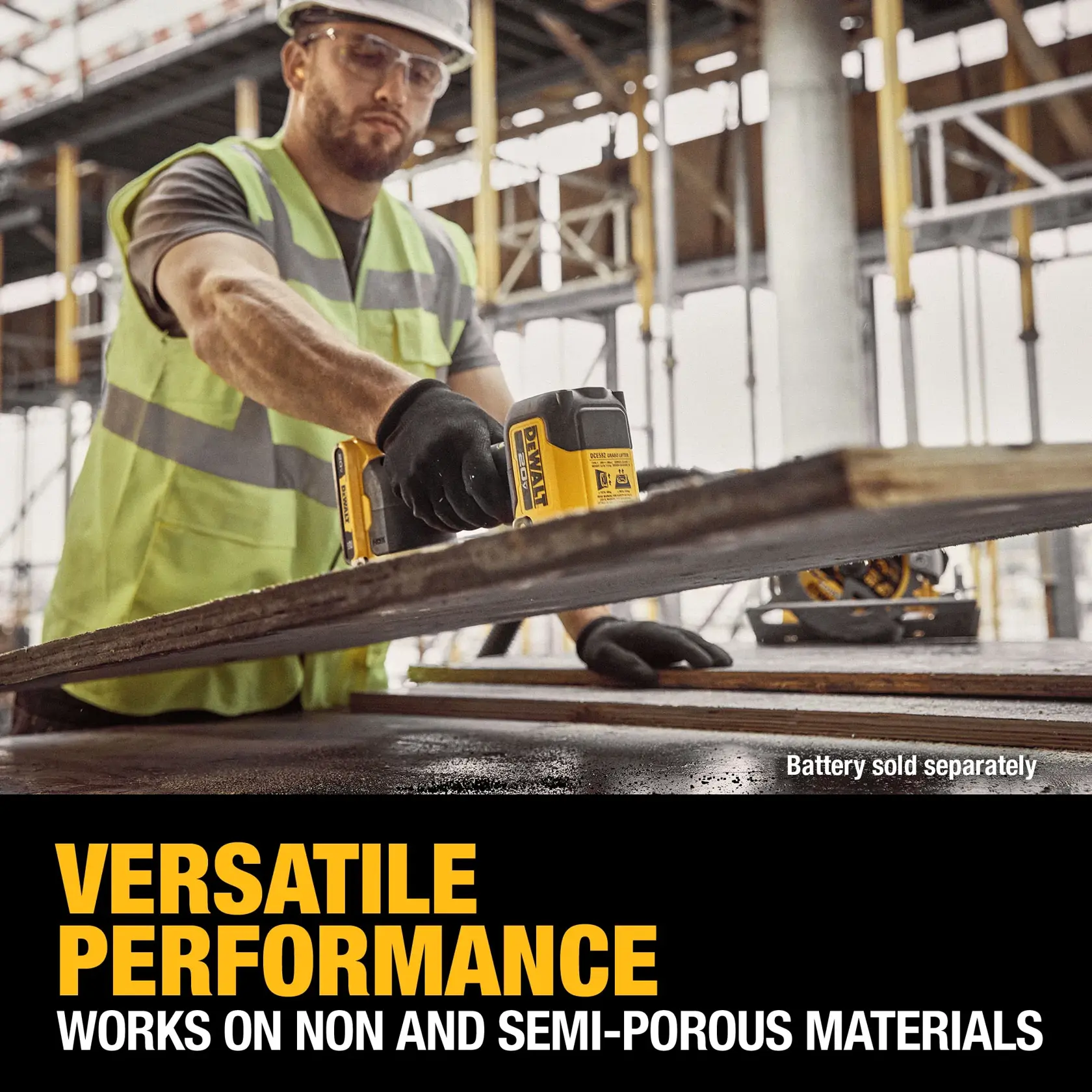 DEWALT 20V MAX GRABO  Lifter Lifting material graphic