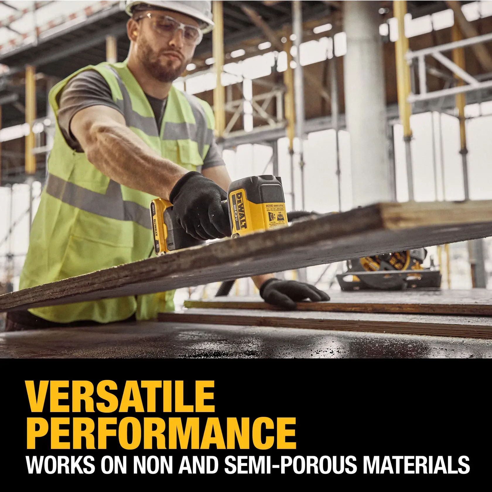 DEWALT 20V MAX GRABO  Lifter lifting material graphic