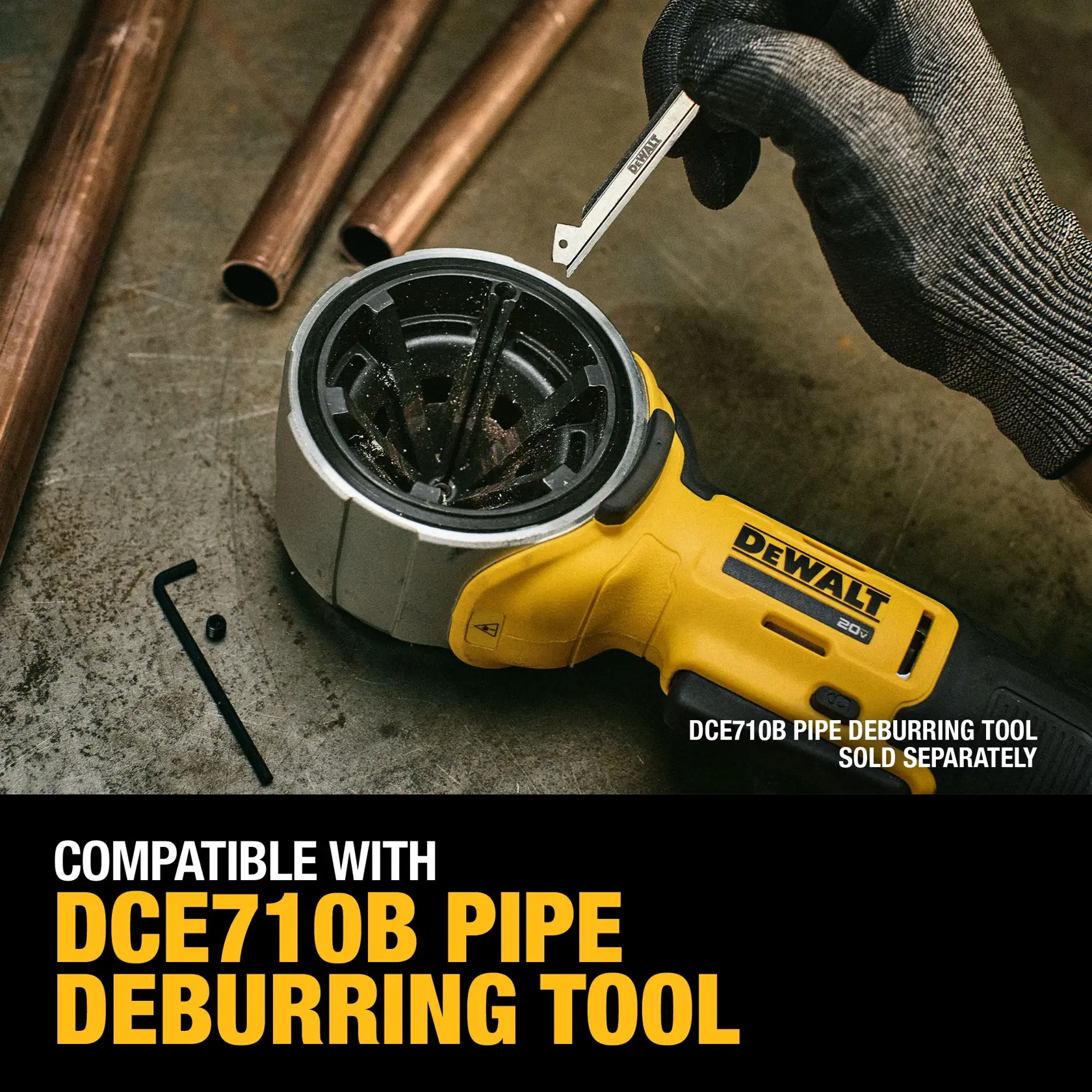 Dewalt DCE7101 Deburring Tool Replacement Blades F+B (for use with DCE710B)