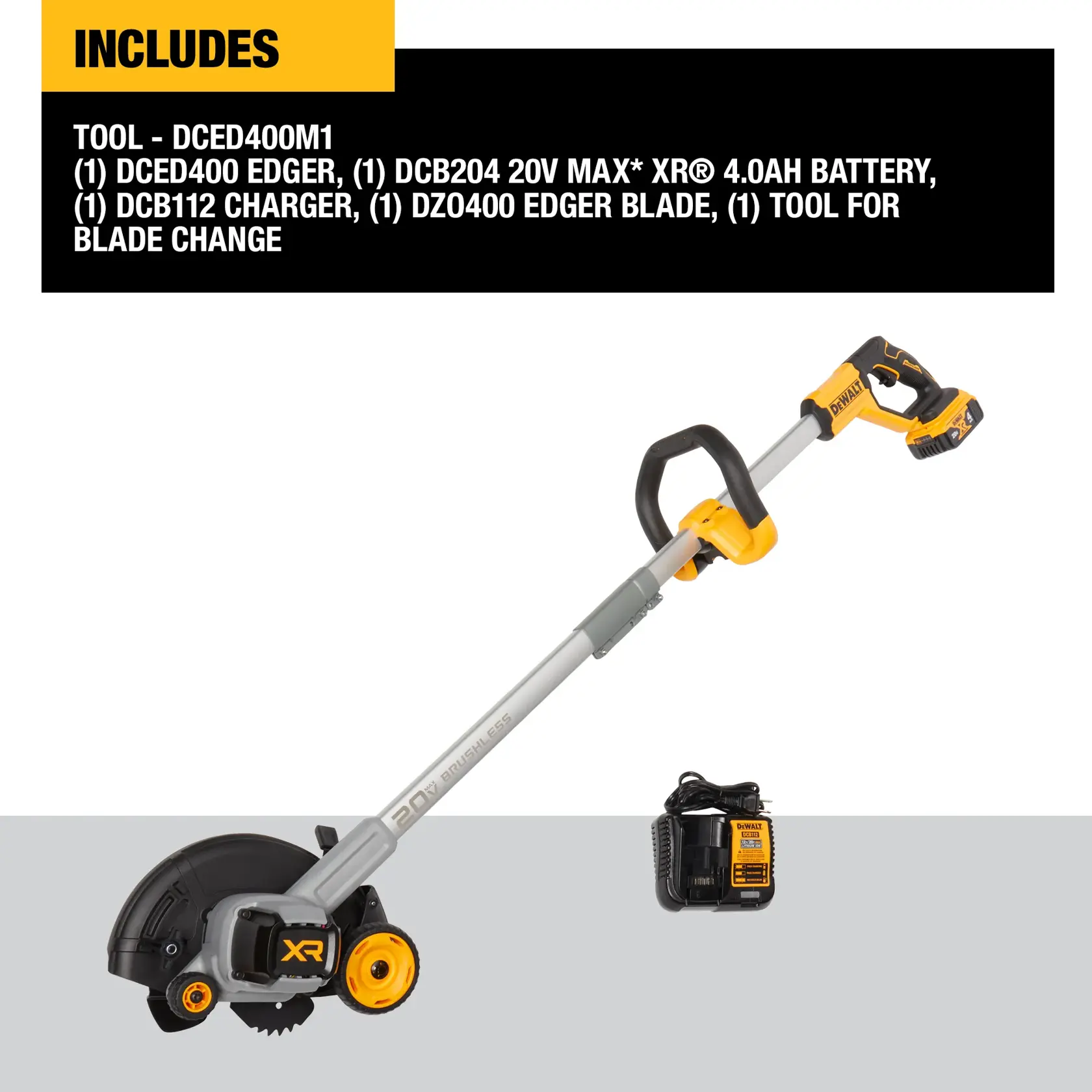 20V MAX Brushless Cordles Edger