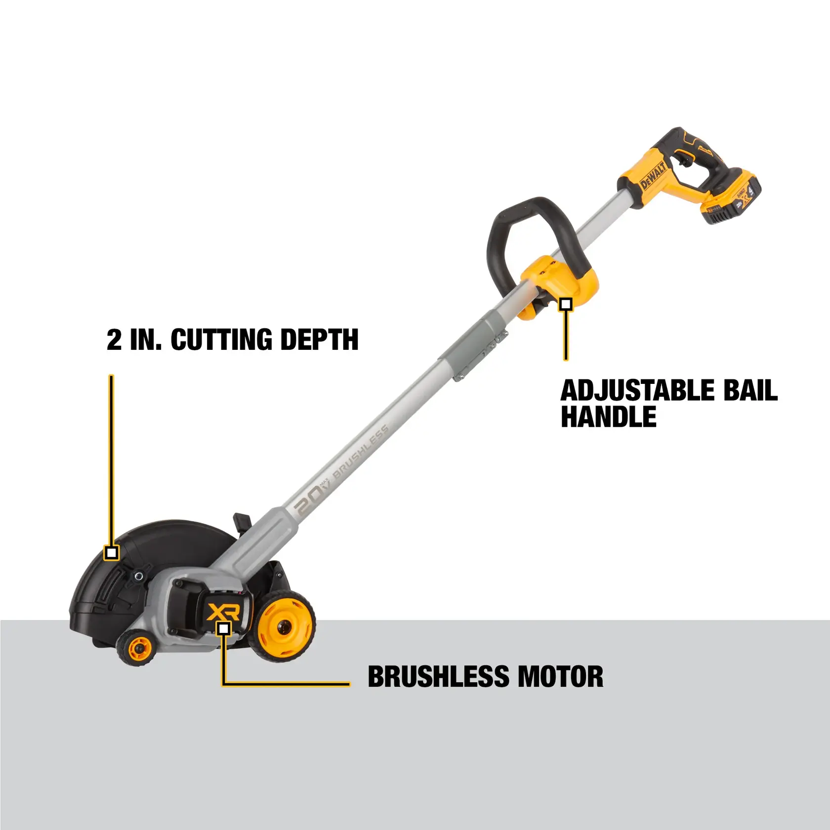 20V MAX Brushless Cordles Edger