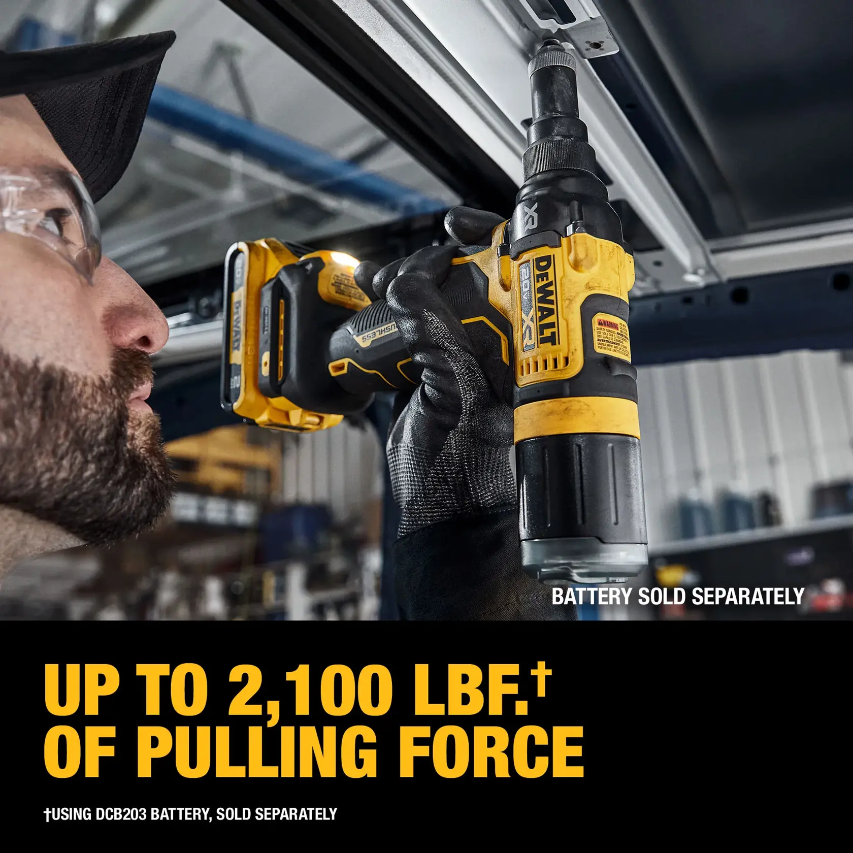 DCF403B pulling force carousel graphic 