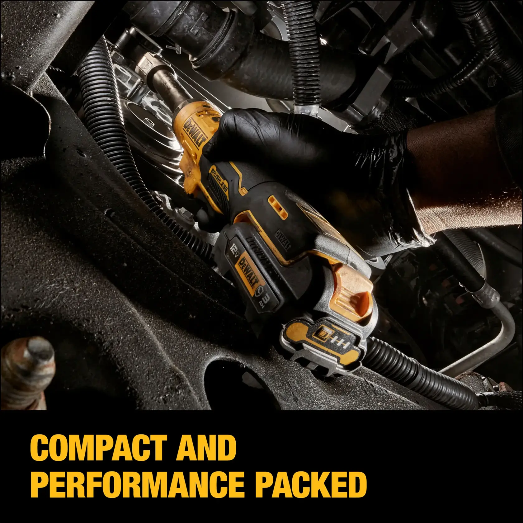 DEWALT® XTREME™ 12V MAX* 3/8-in. Brushless Extended Reach Ratchet (Tool Only)