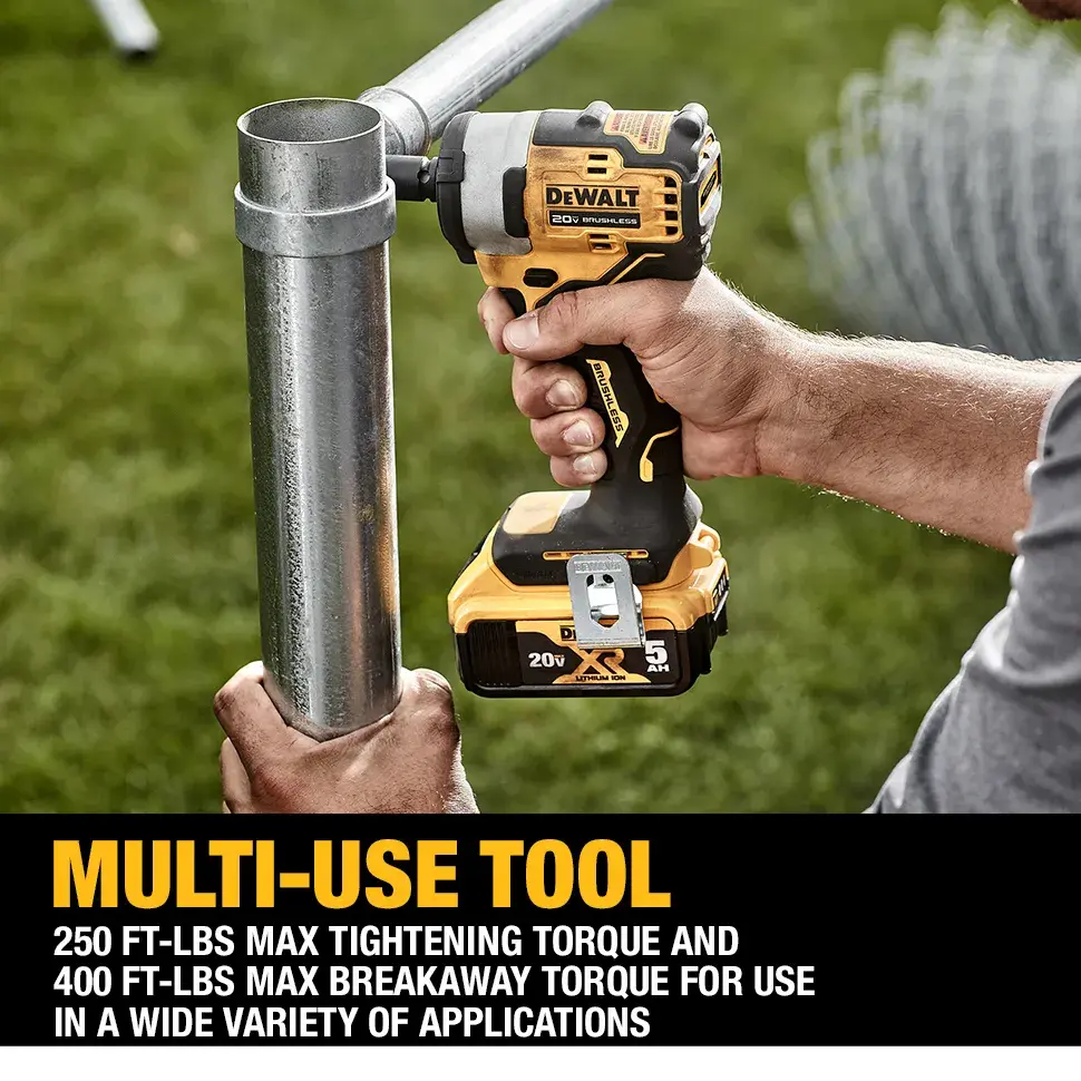 DEWALT® 20V MAX* 3/8-in. Cordless Impact Wrench with Hog Ring Anvil Kit