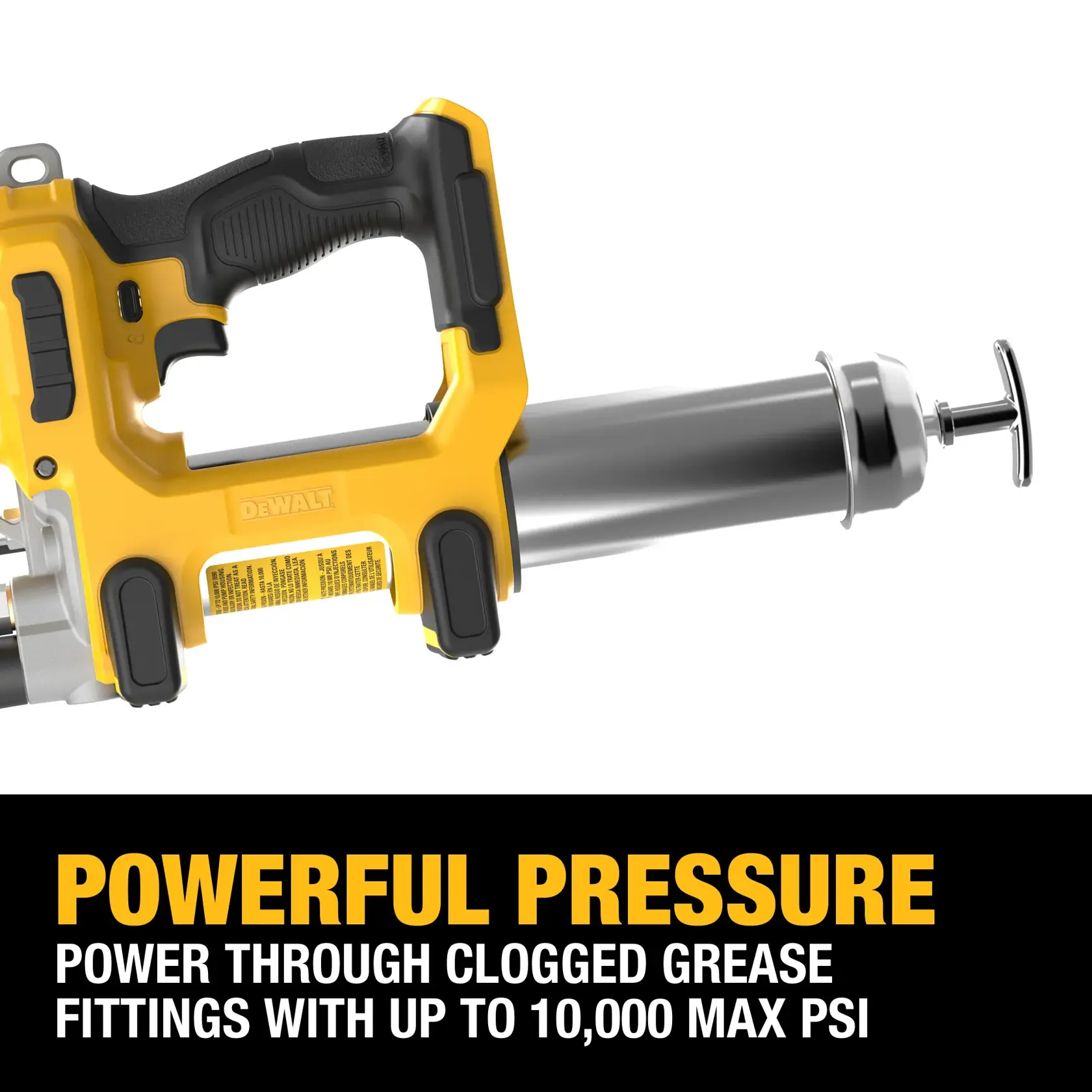 20V MAX* 2-Speed Grease Gun to highlight Powerful Pressure