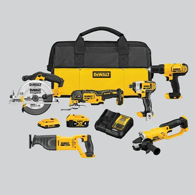 DEWALT® 20V MAX* Cordless 6-Tool Combo Kit