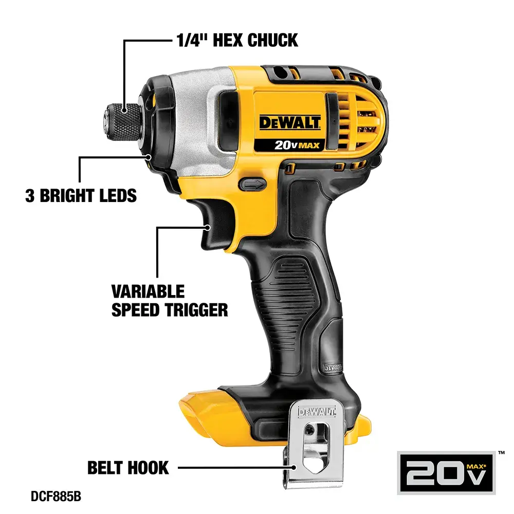 DEWALT® 20V MAX* Cordless 6-Tool Combo Kit