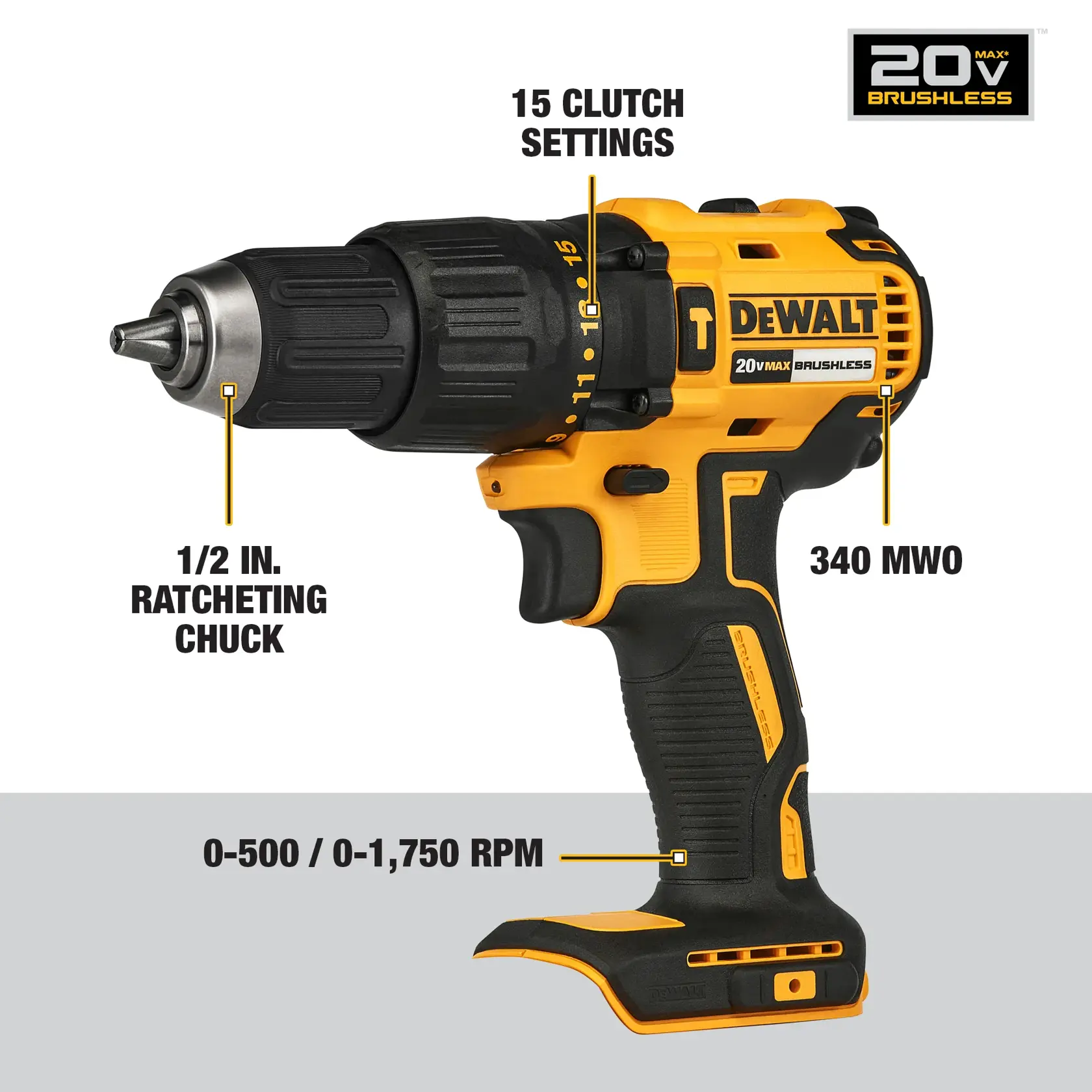 DEWALT® 20V MAX* 6-Tool Combo Kit