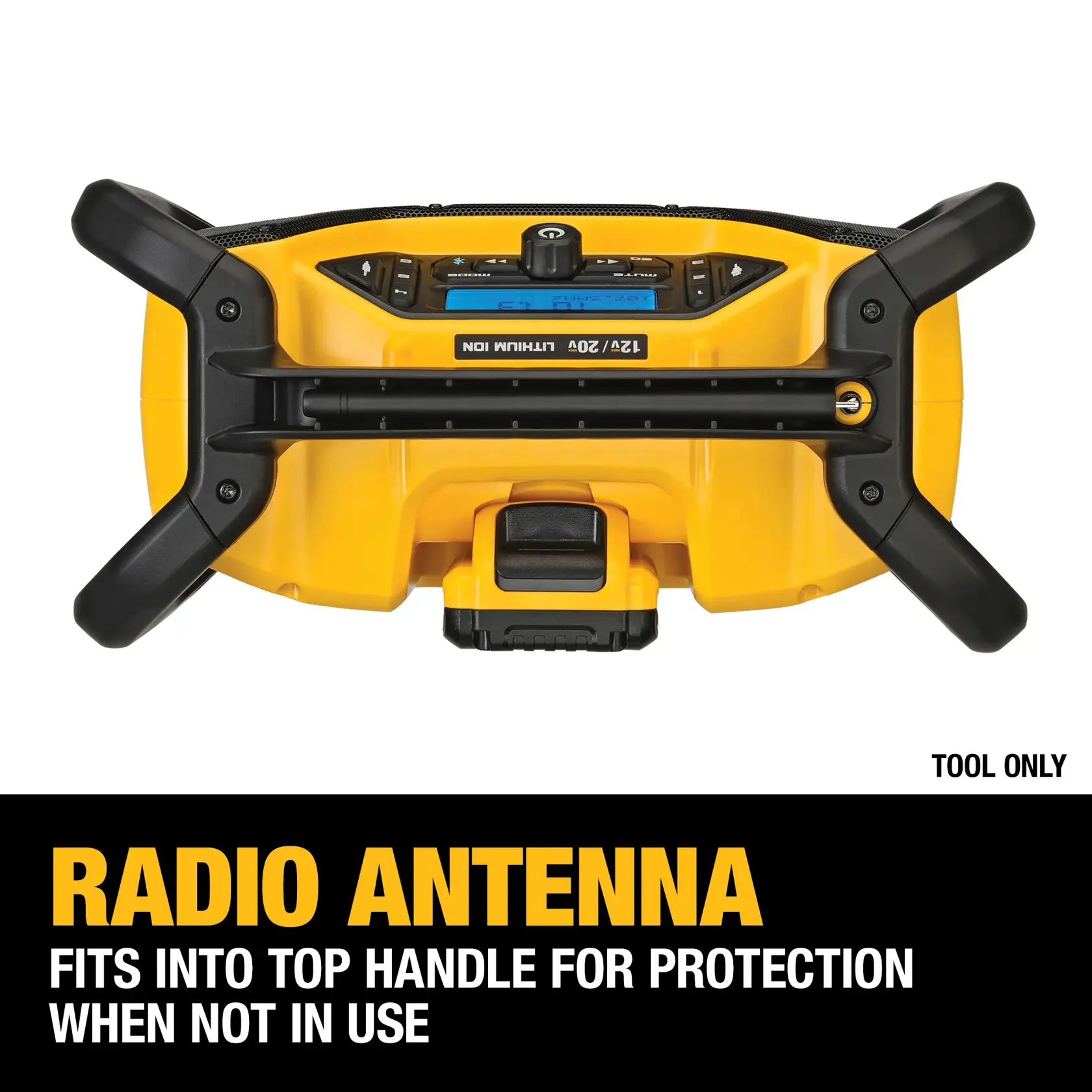 DEWALT® 12V/20V MAX* Bluetooth® Cordless Jobsite Radio (Tool Only)