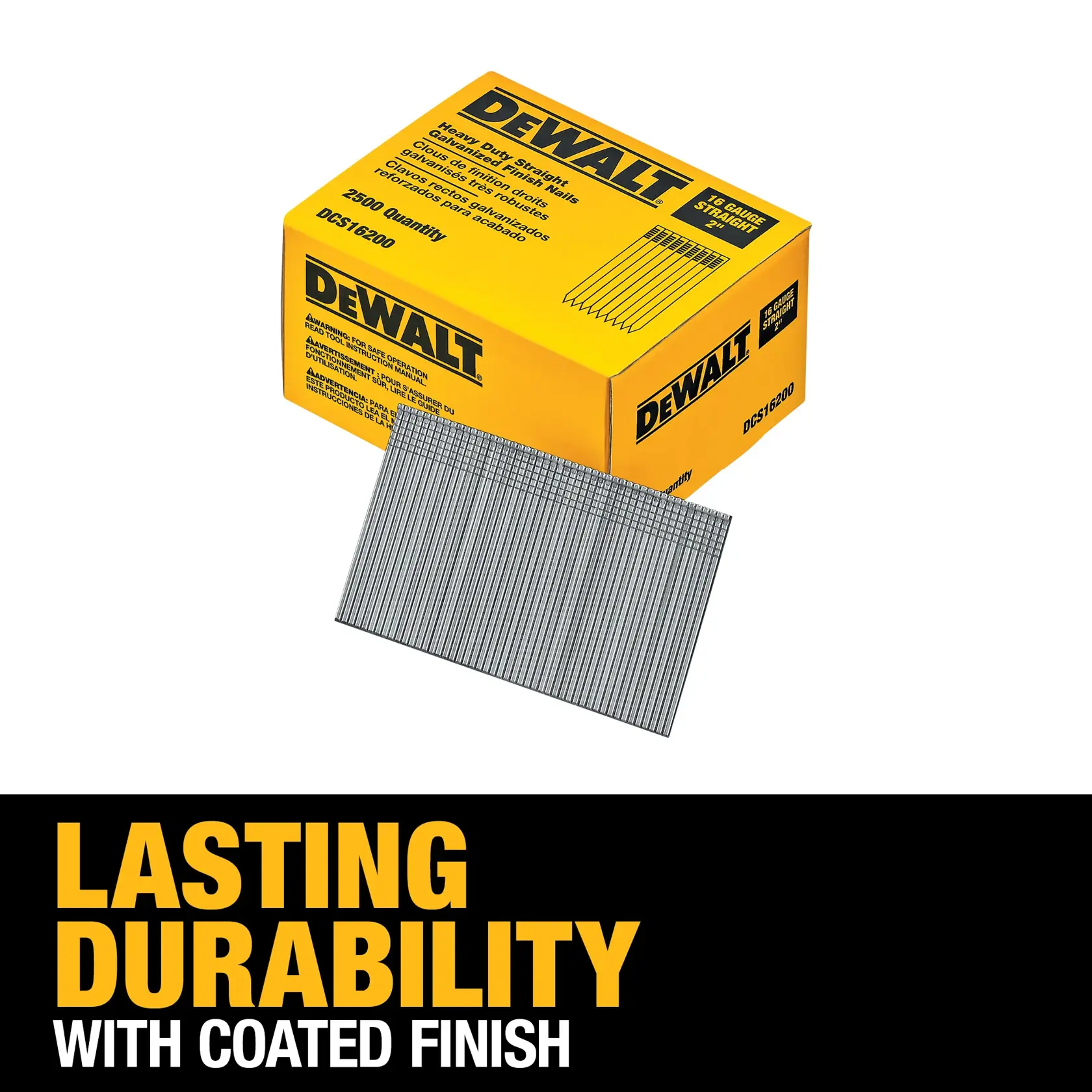 Lasting Durability with Coated Finish
