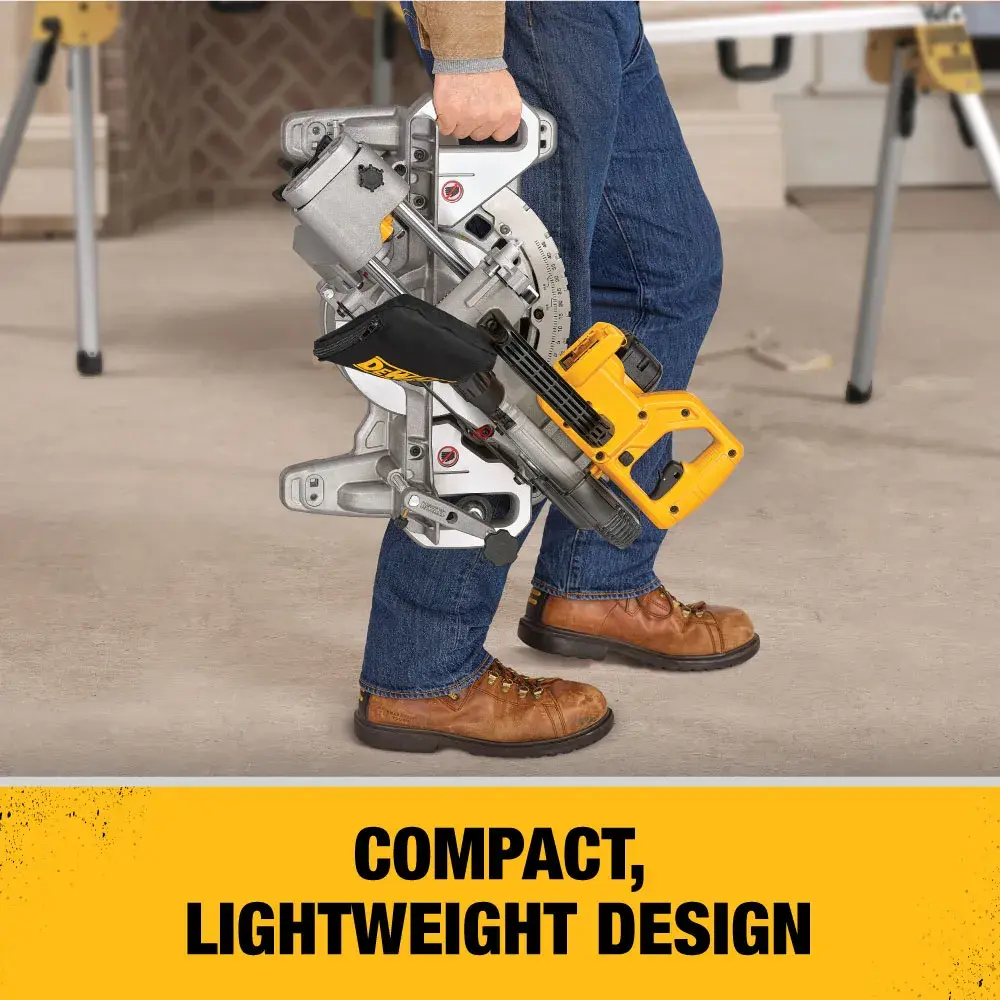 DEWALT® 20V MAX* Cordless 7-1/4-in. (184mm) Miter Saw (Tool Only)