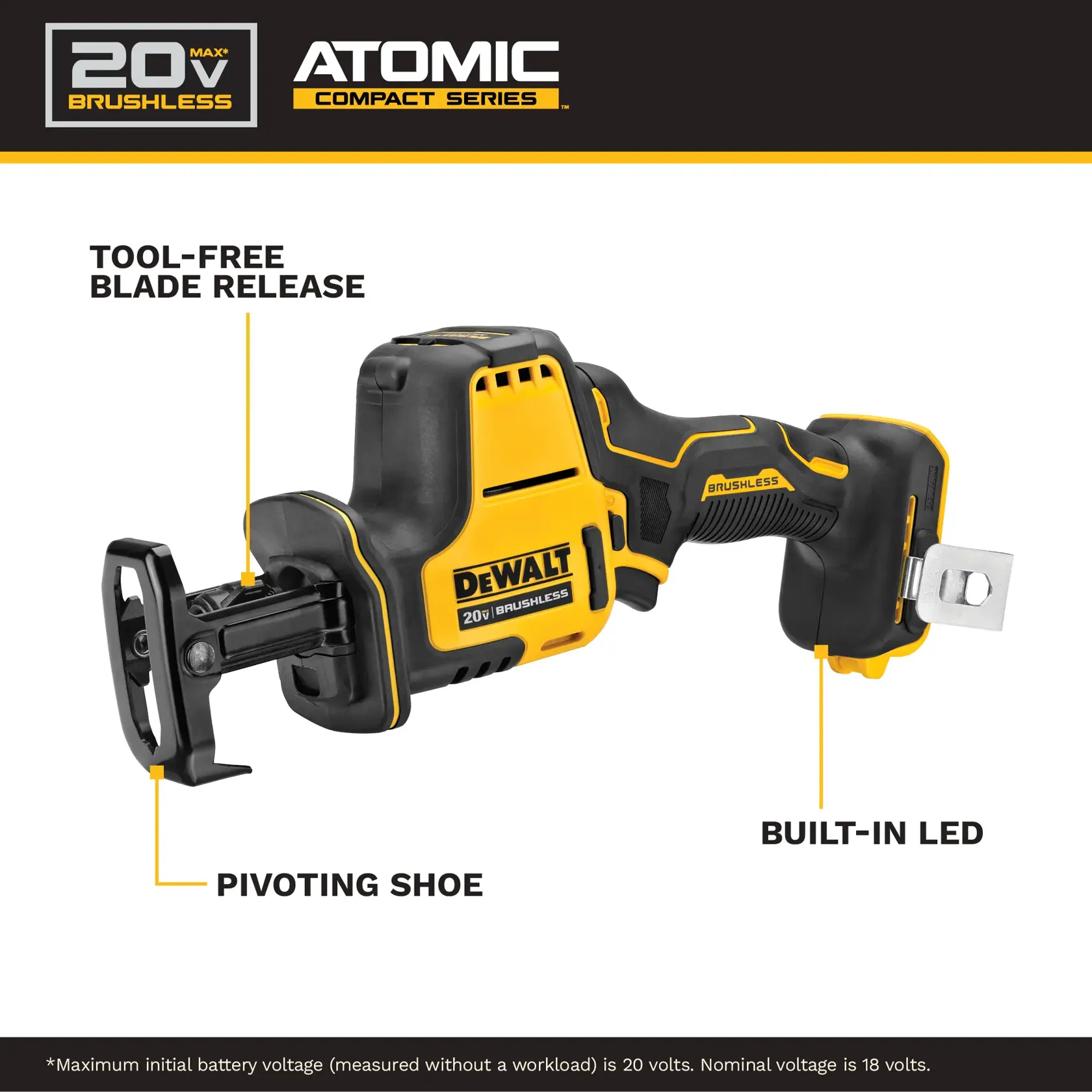SHELL 20V MAX ONE HANDED RECIP KIT