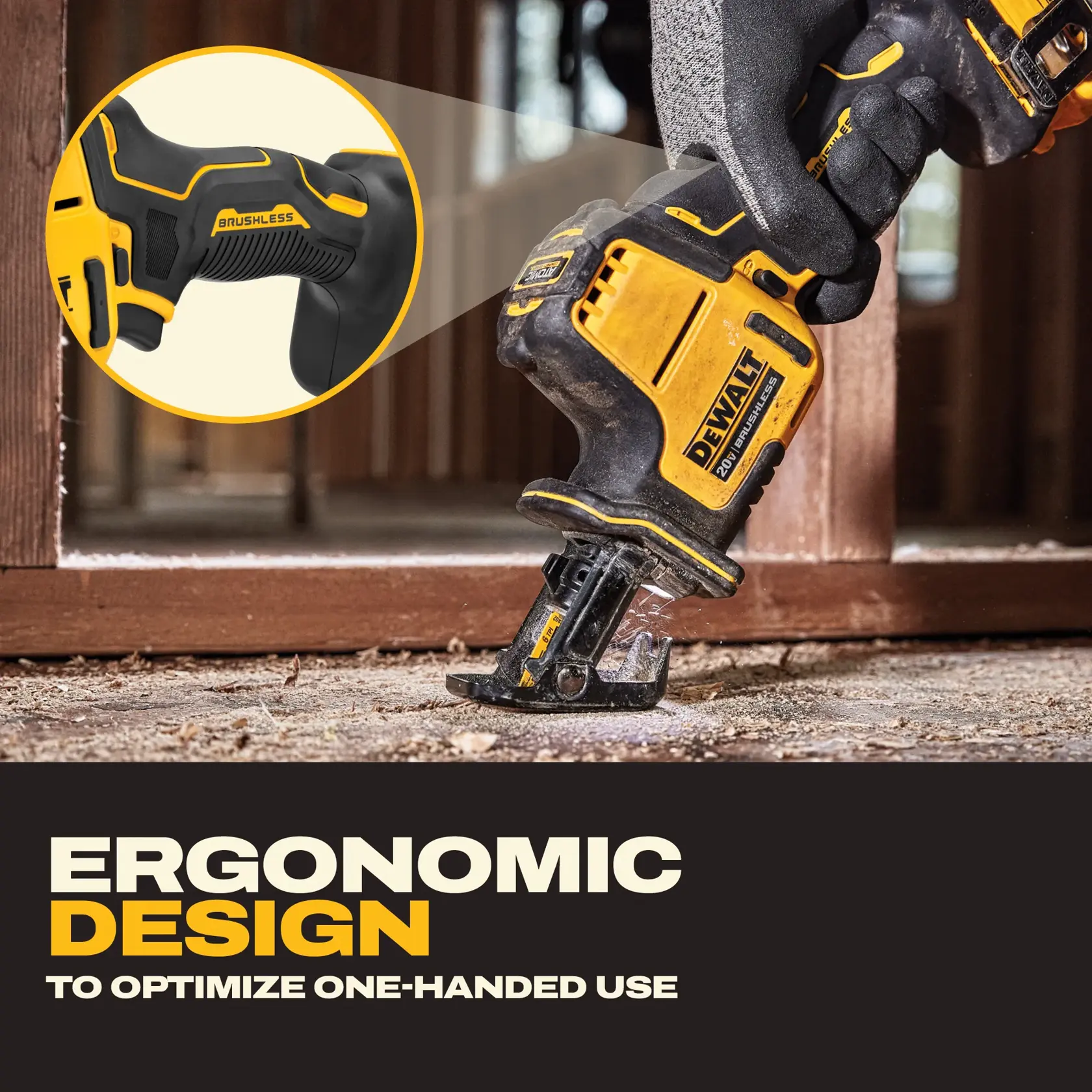 SHELL 20V MAX ONE HANDED RECIP KIT