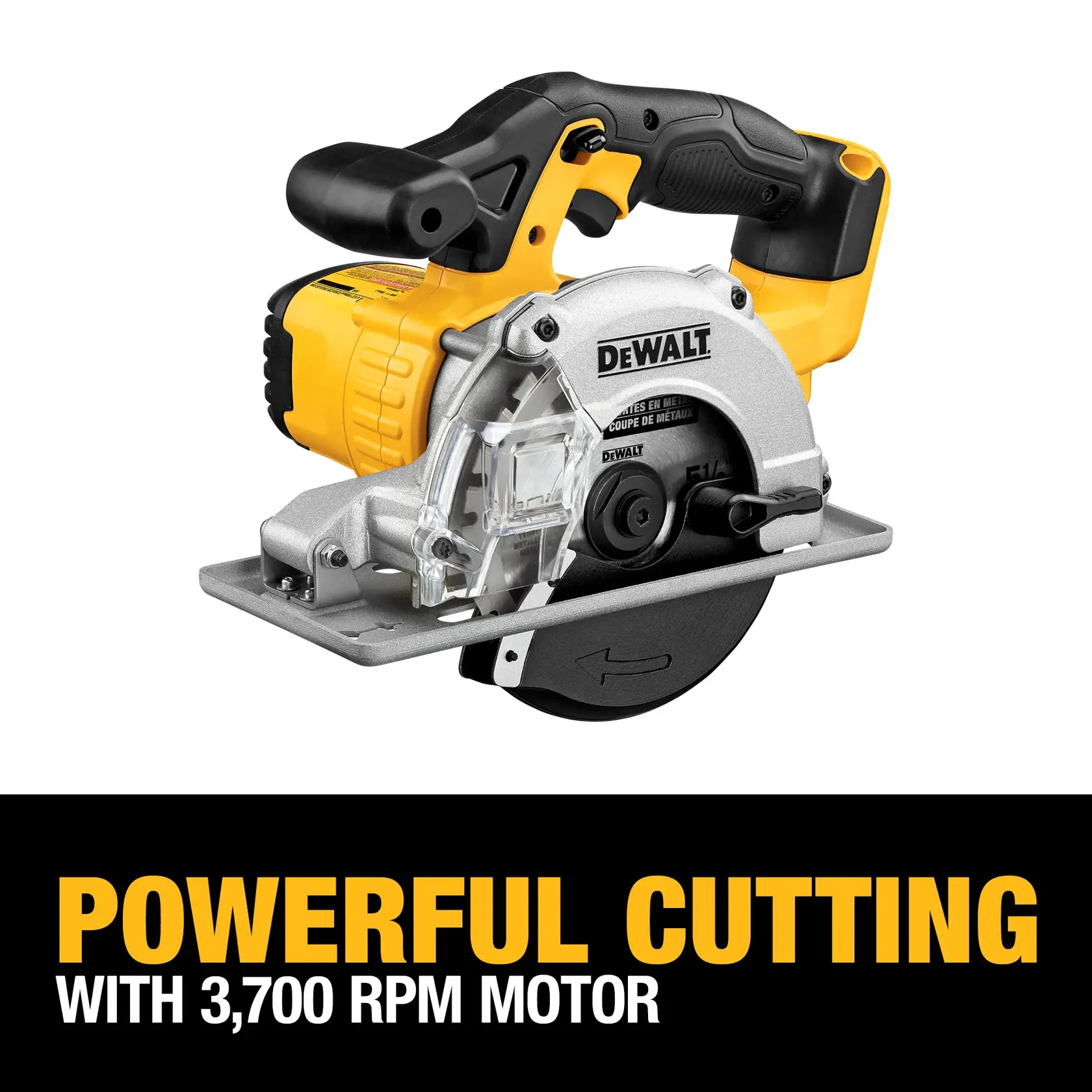 DEWALT® 20V MAX* 5-1/2-in. Metal Cutting Circular Saw (Tool Only)