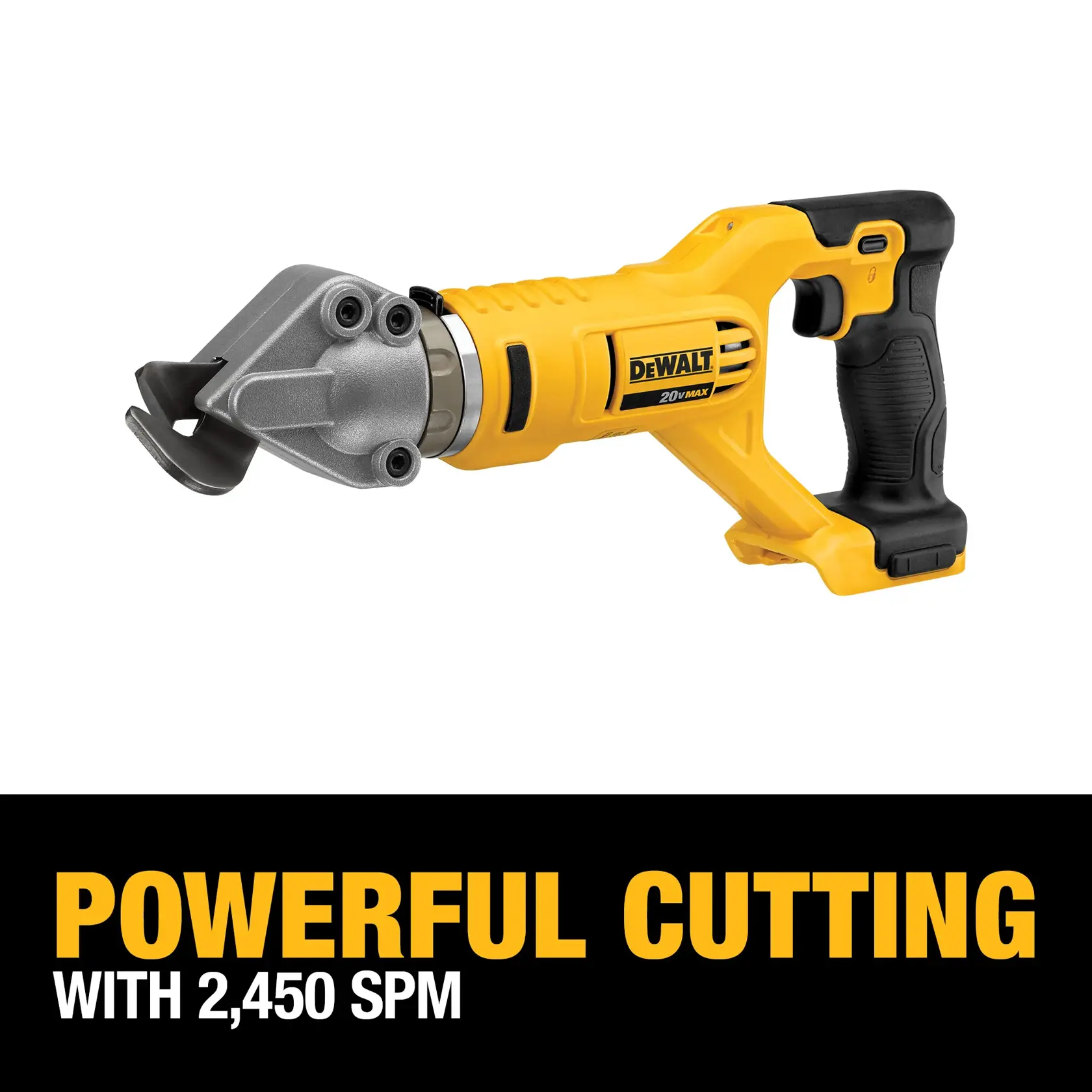 DEWALT® 20V MAX* 18 Gauge Offset Metal Shear (Tool Only)