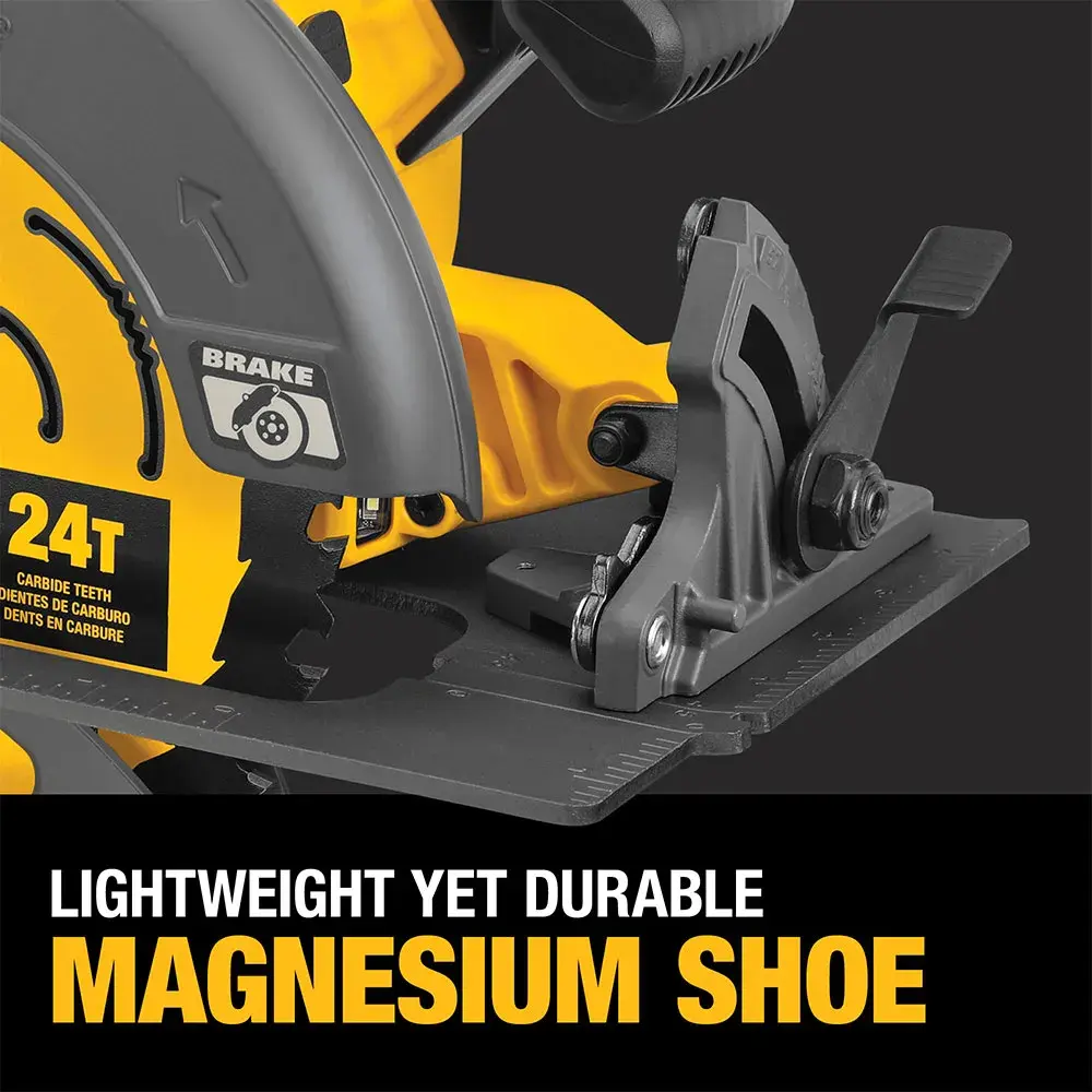 DEWALT® 60V MAX* Brushless Cordless 7-1/4-in. Circular Saw with Electronic Brake (Tool Only)
