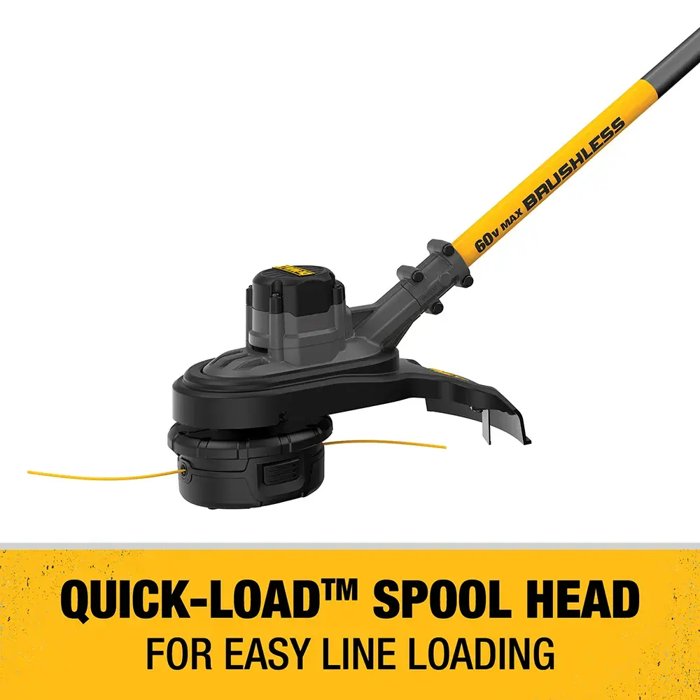 DEWALT® FLEXVOLT 60V MAX* 15-in. Brushless Cordless String Trimmer Kit