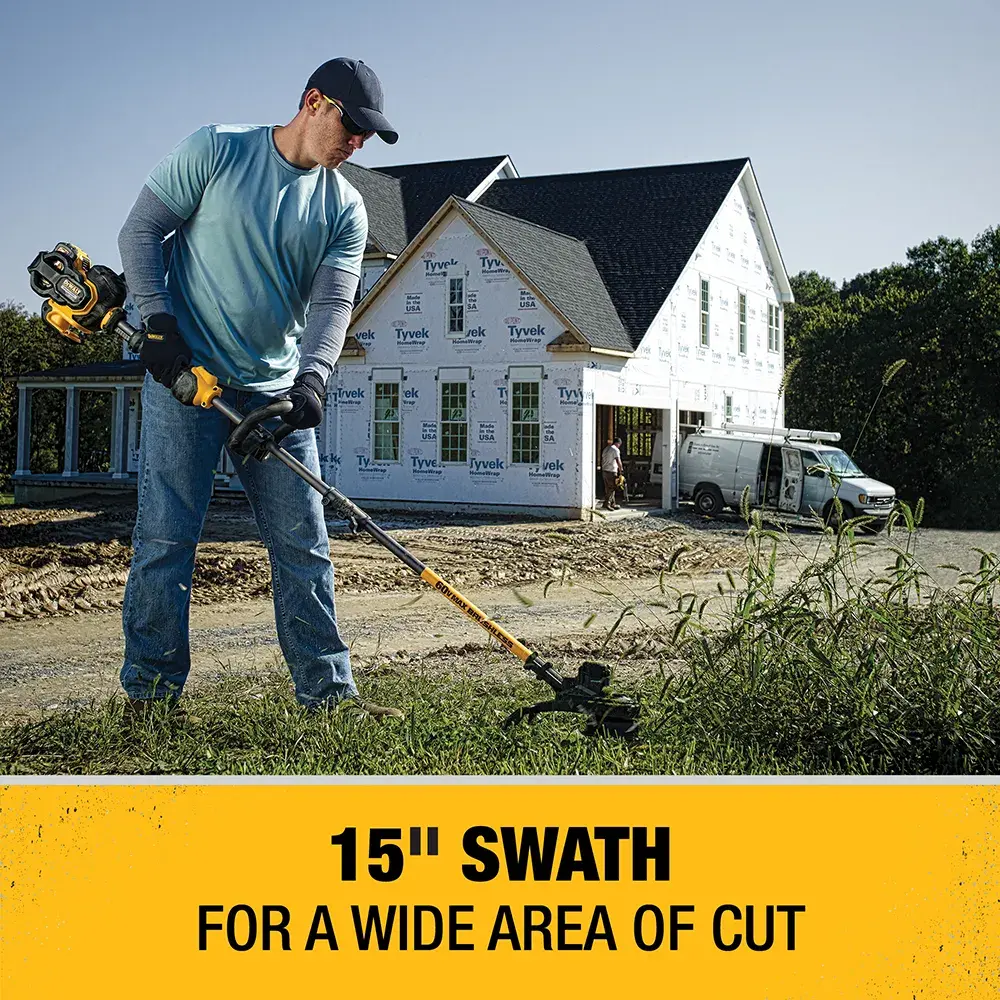 DEWALT® FLEXVOLT 60V MAX* 15-in. Brushless Cordless String Trimmer Kit