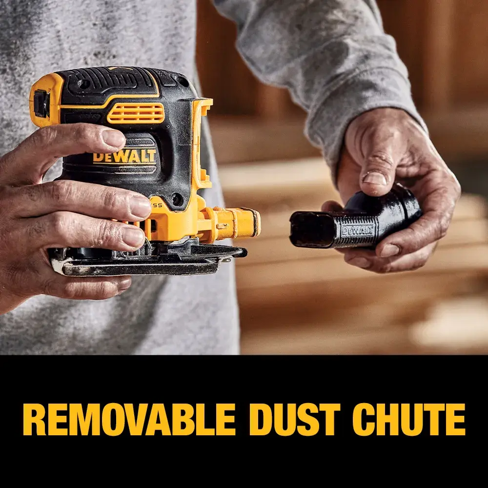 DEWALT® 20V MAX* XR® Brushless Cordless 1/4 Sheet Variable Speed Sander (Tool Only)