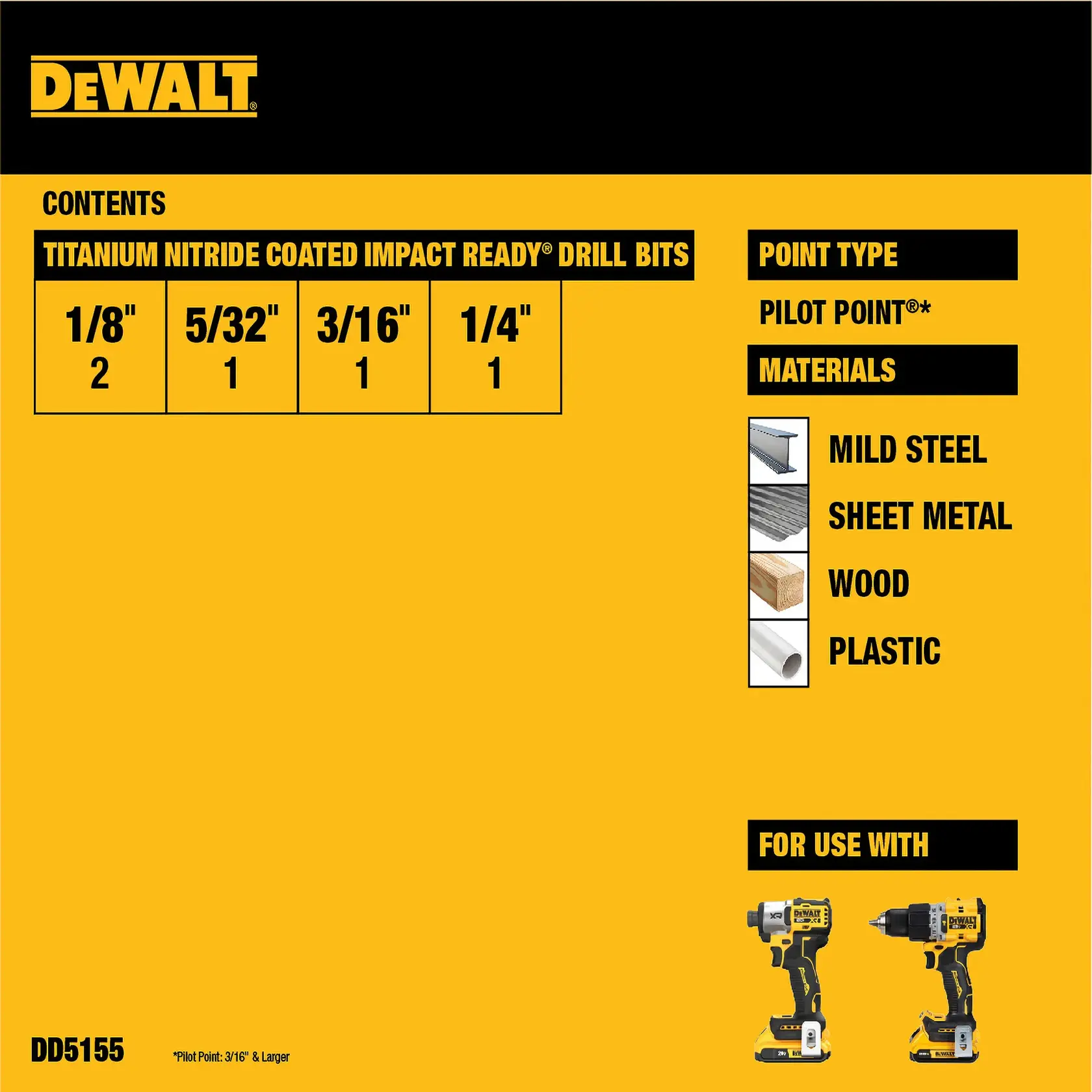5 PC TITANIUM IR SET