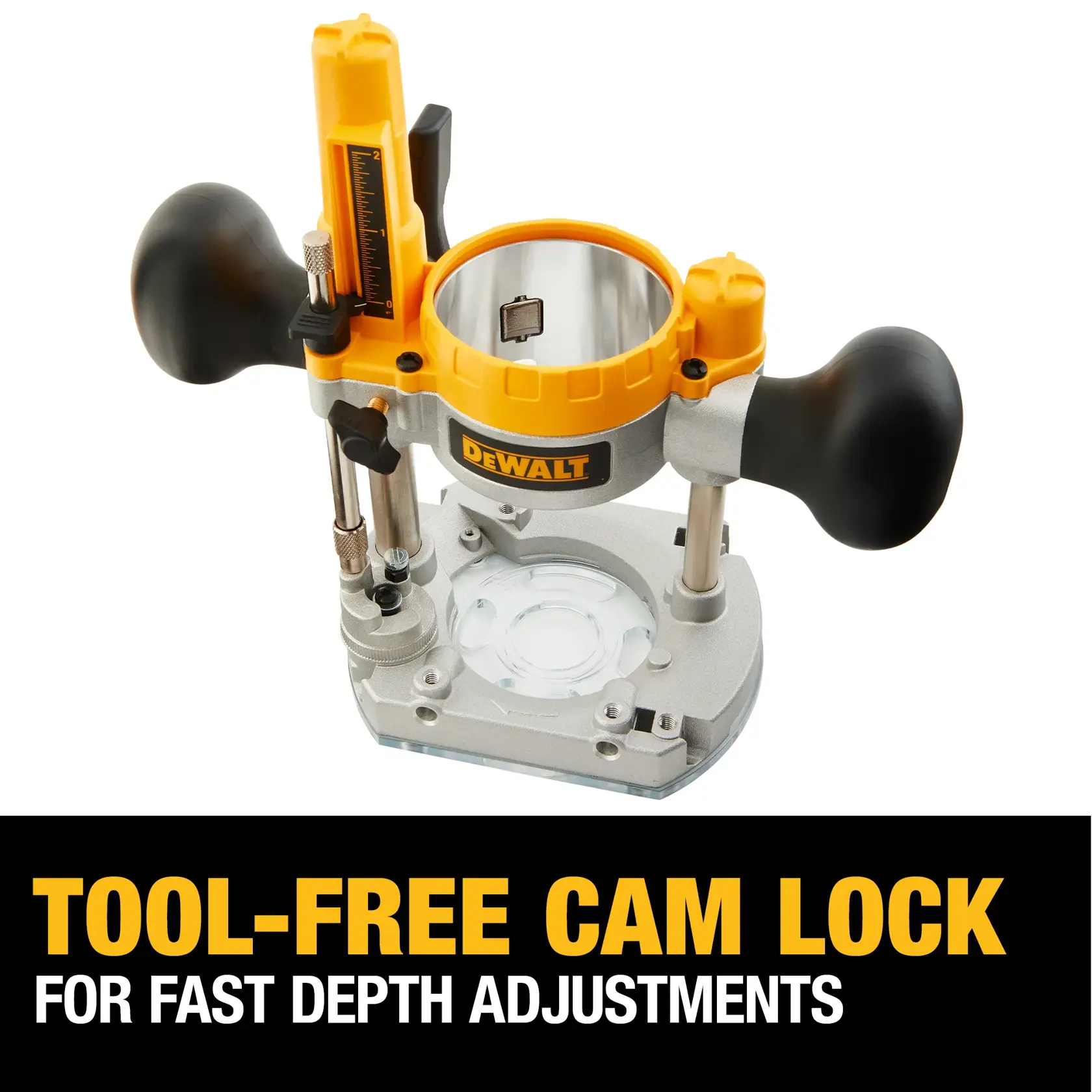 PLUNGE BASE FOR COMPACT ROUTER