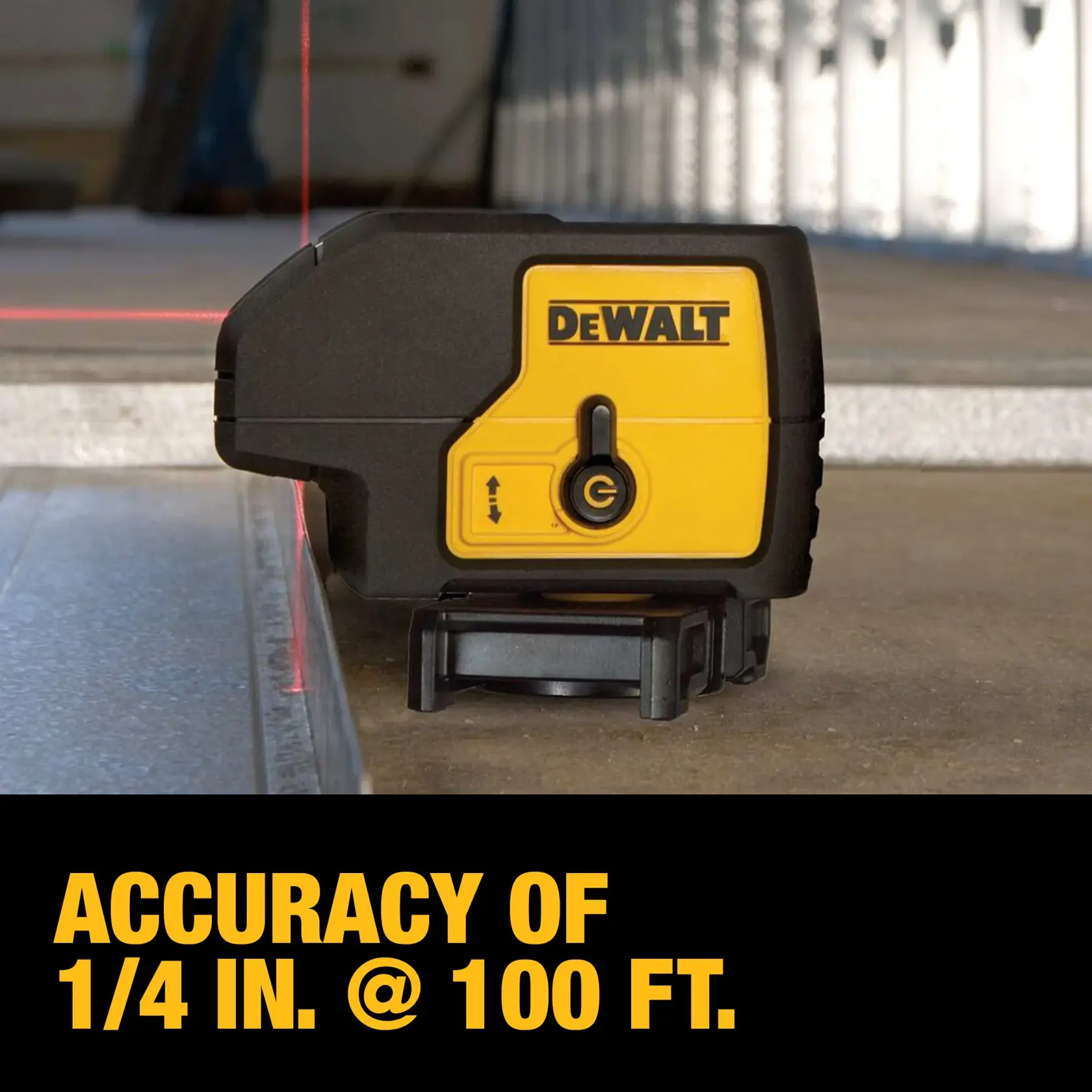 DW083K DEWALT Line Laser Red Feature Accuracy