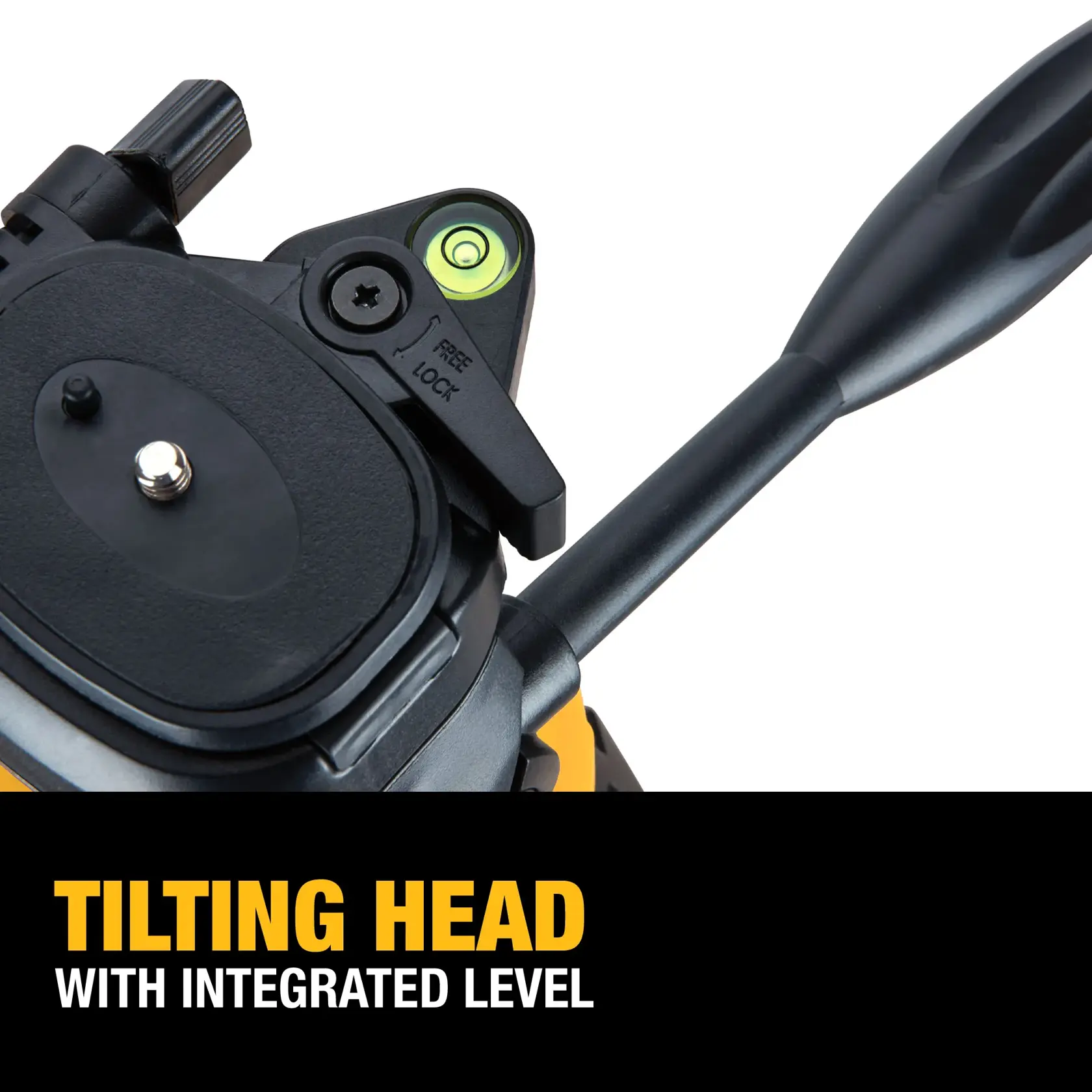 DeWalt DW0881T Laser Tripod with Tilting Head F+B