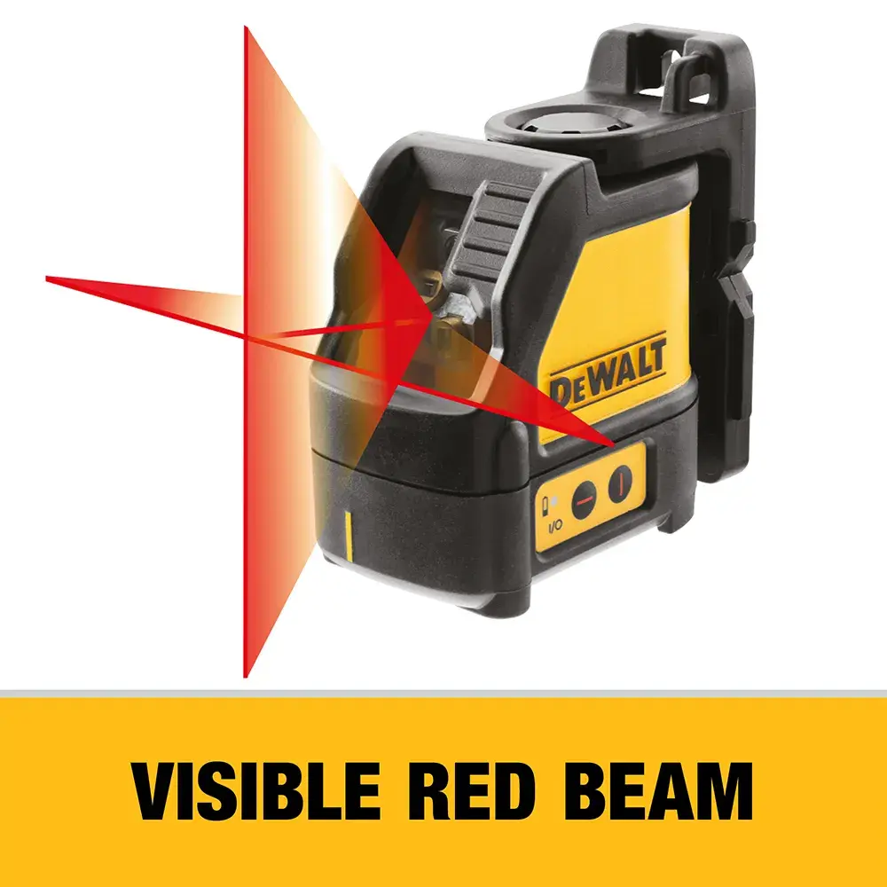 DEWALT® Line Laser, Self-Leveling, Cross Line, Red Beam