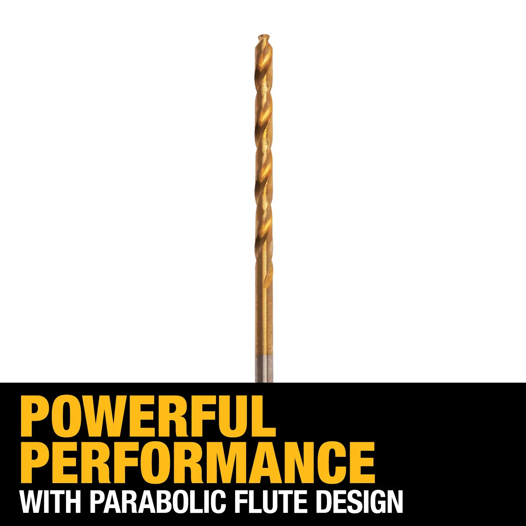 DEWALT® 3/32-in. Titanium Nitride Coating Split Point Twist Drill Bit