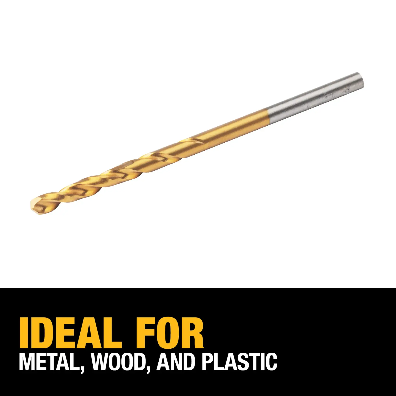 DEWALT® 5/32-in. Titanium Nitride Coated Split Point Drill Bit
