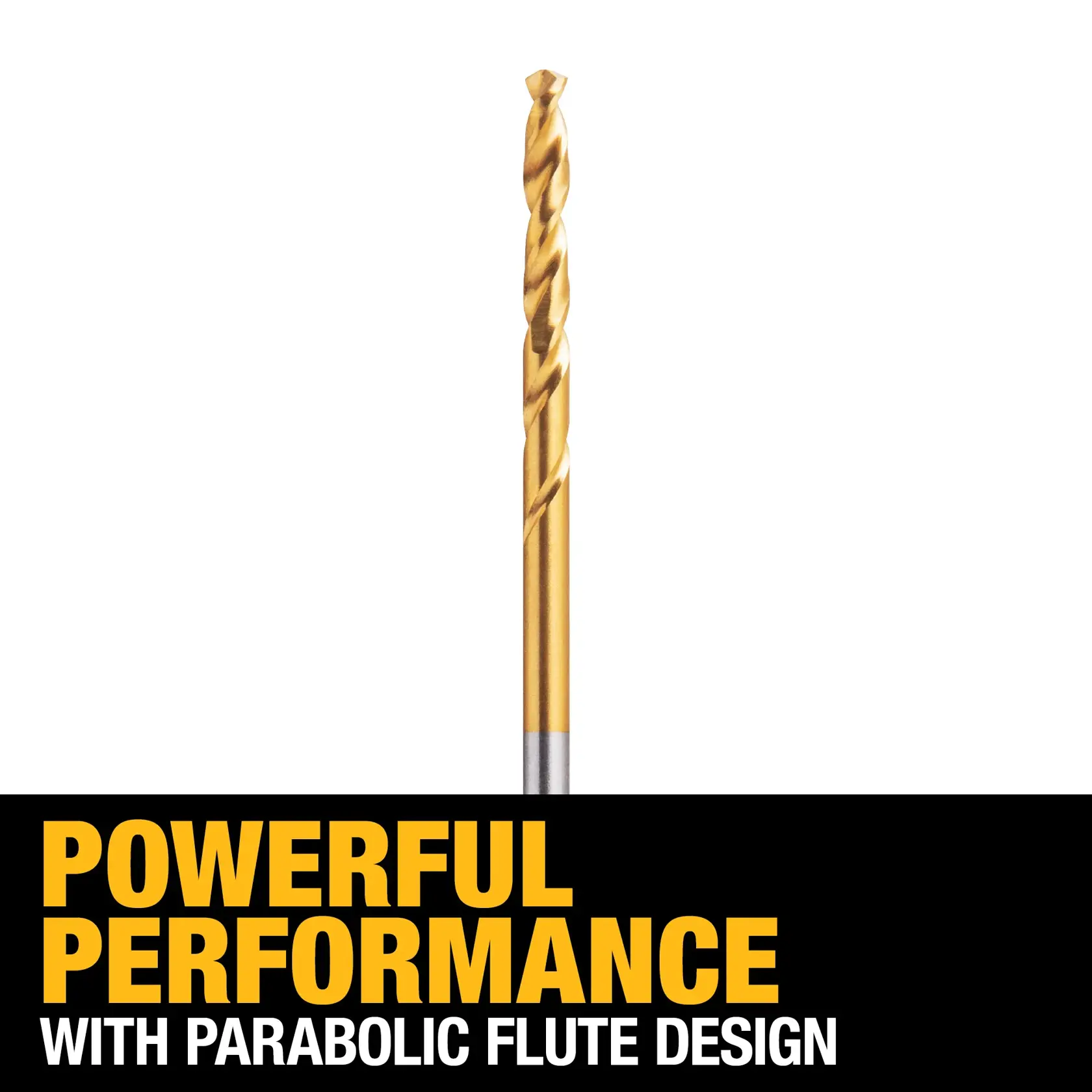 DEWALT® 5/32-in. Titanium Nitride Coated Split Point Drill Bit