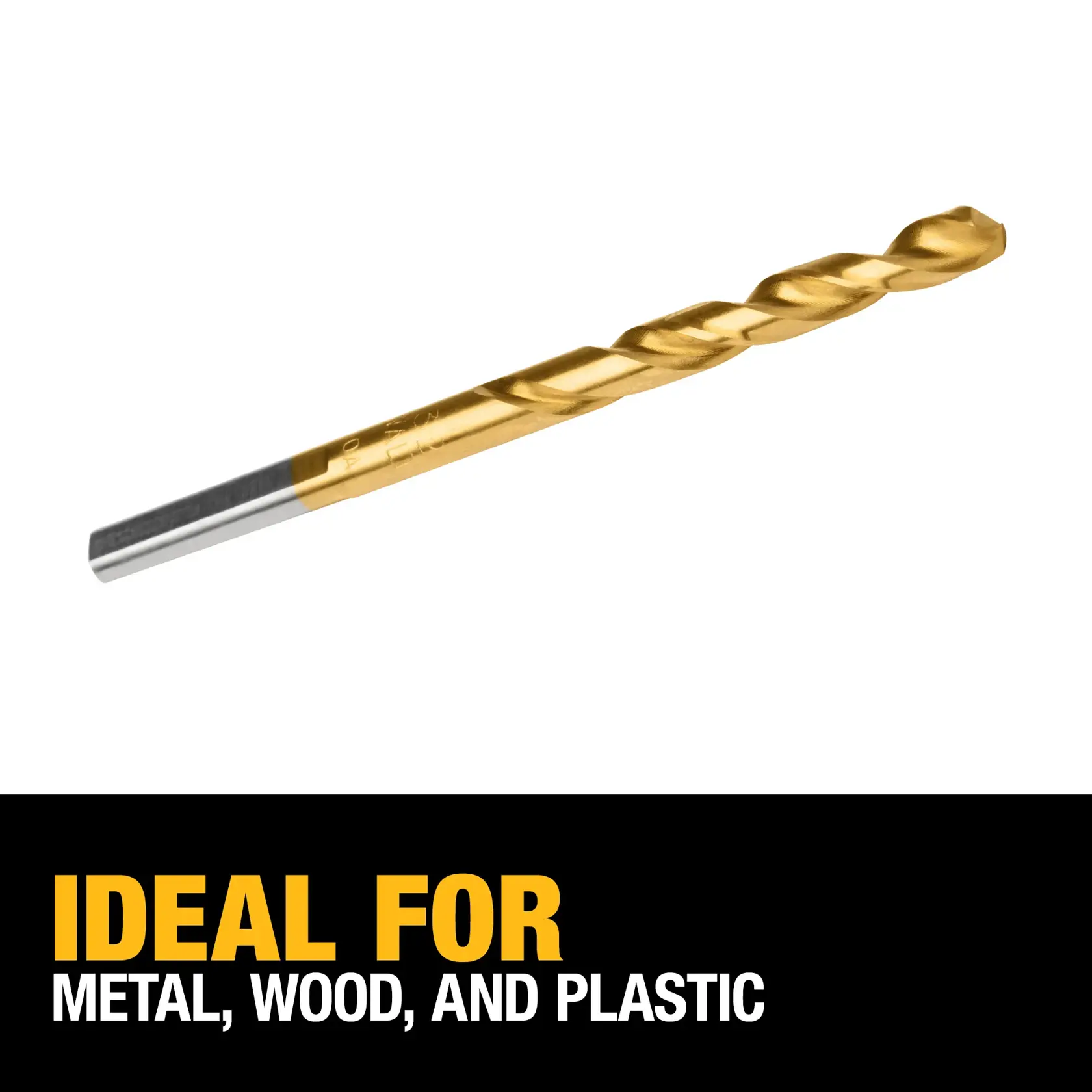 DEWALT® 7/32-in. Titanium Nitride Coated Split Point Drill Bit
