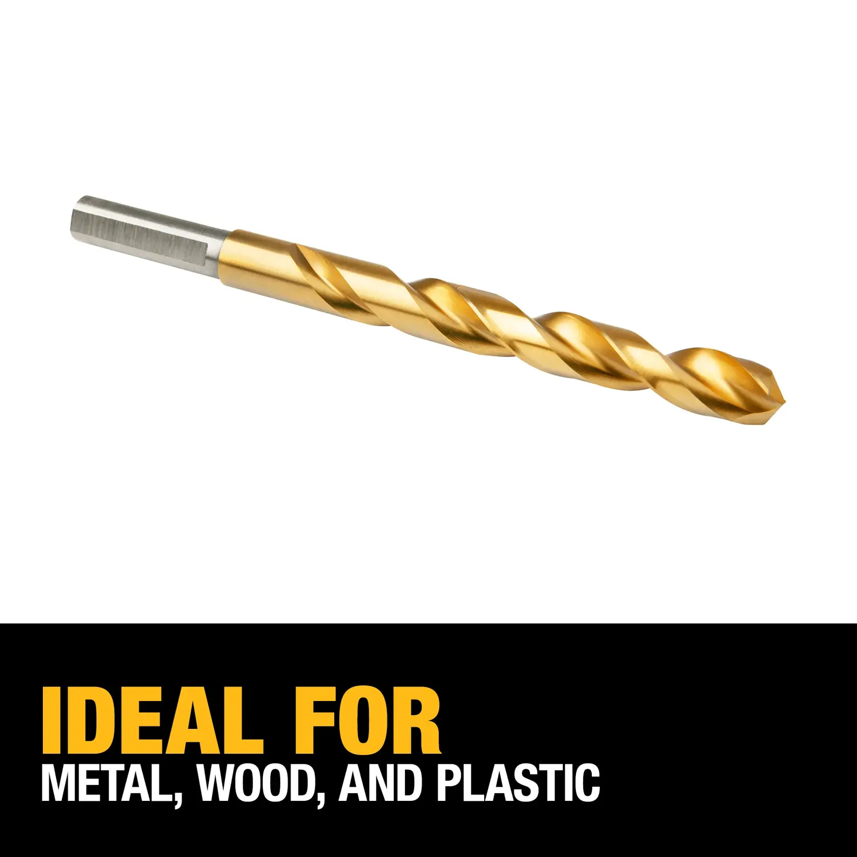 7/16-In. Titanium Nitride Coated Split Point Drill Bit